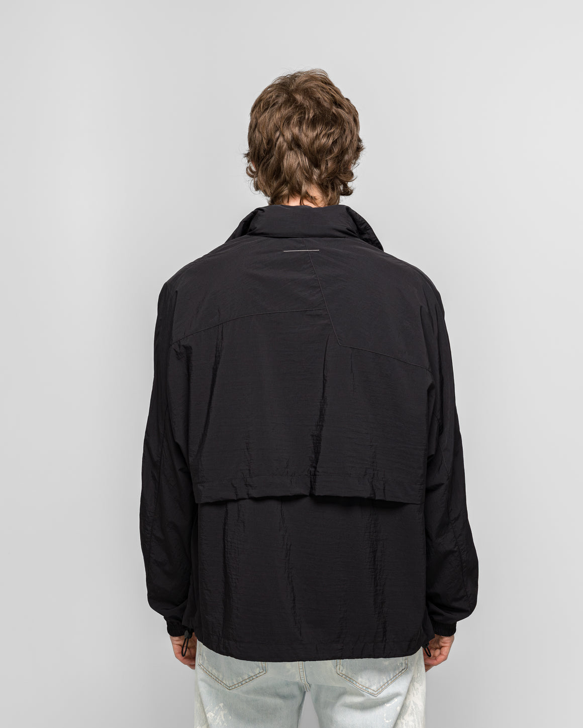 MM6 - Vented Track Jacket - Black - UP THERE