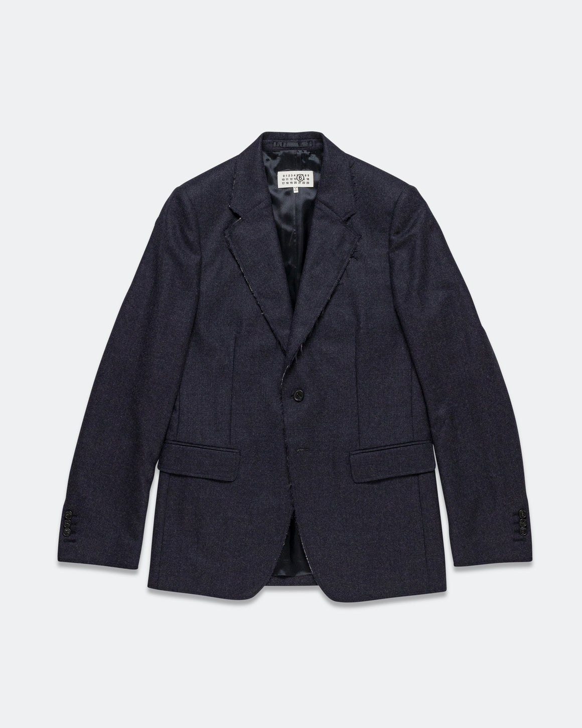 MM6 - Wool Suit Jacket - Blue Navy - UP THERE