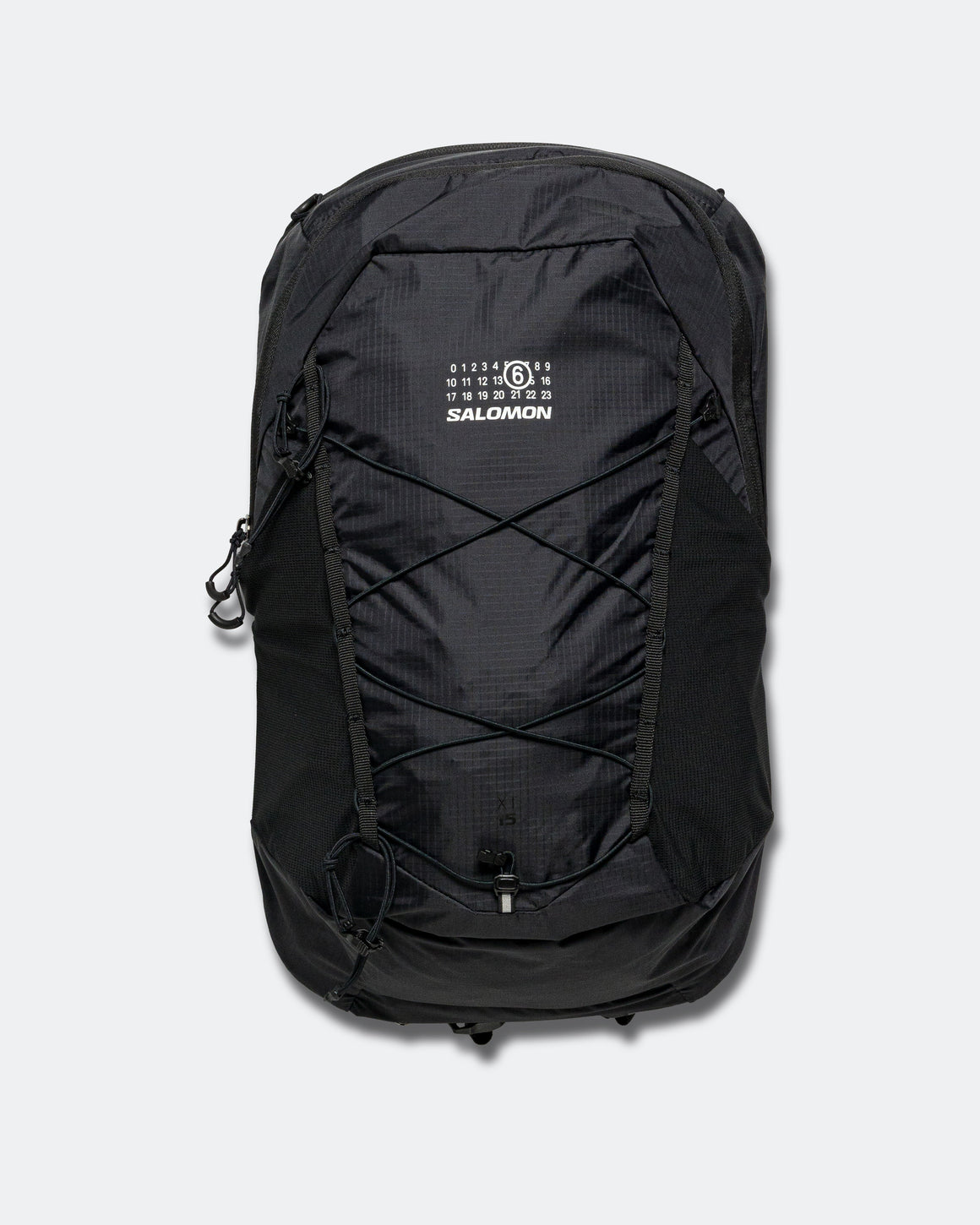 MM6 - XT-15 Backpack + Raincover x Salomon - Black/White - UP THERE