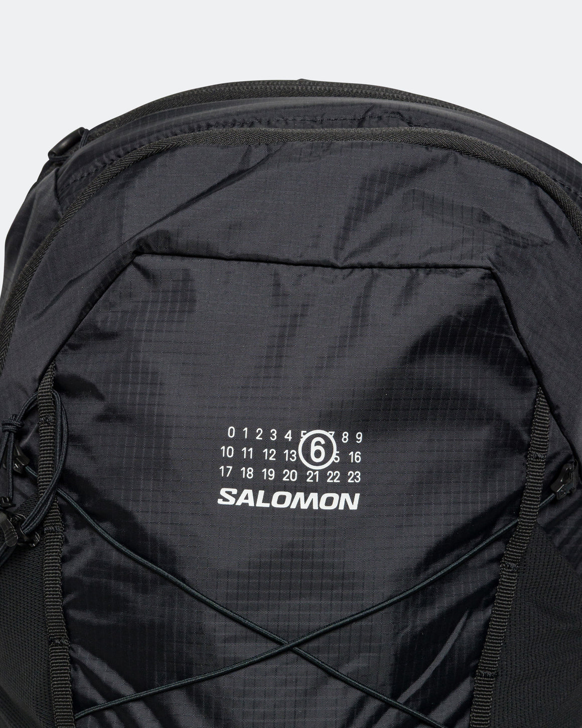 MM6 - XT-15 Backpack + Raincover x Salomon - Black/White - UP THERE