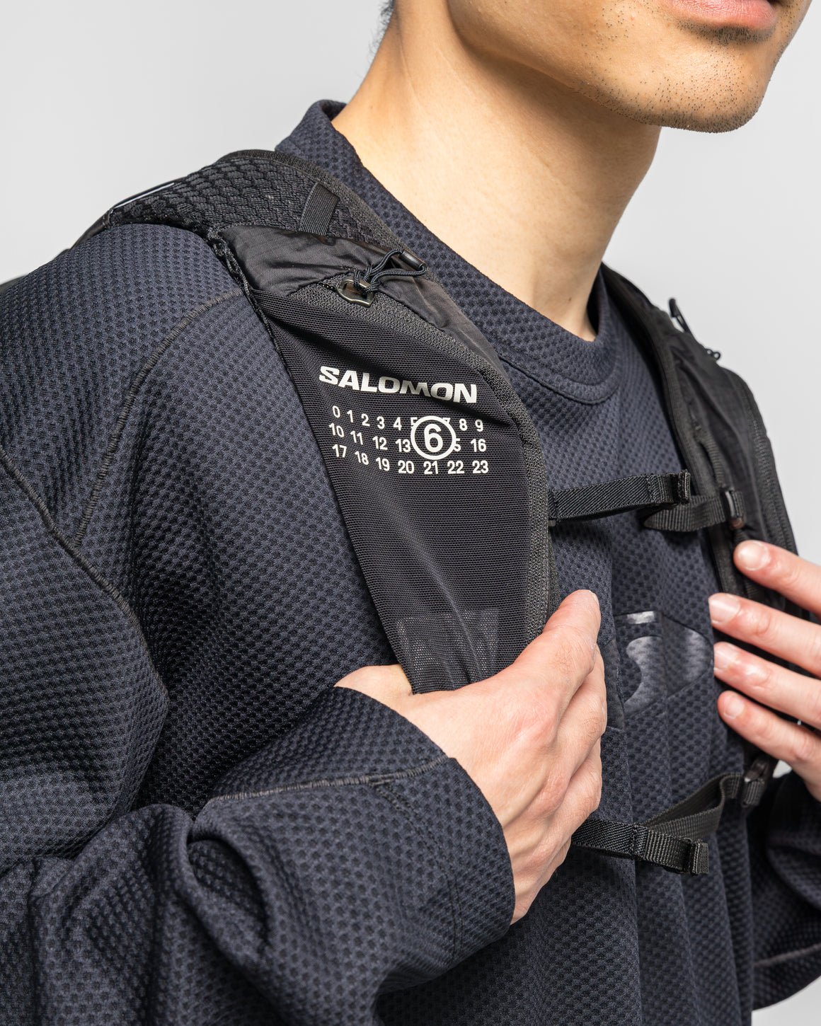 MM6 - XT-15 Backpack x Salomon - Black - UP THERE