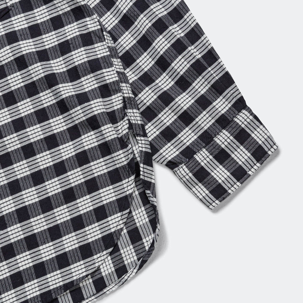 Nanamica Cotton Nep Deck Shirt - Navy | UP THERE