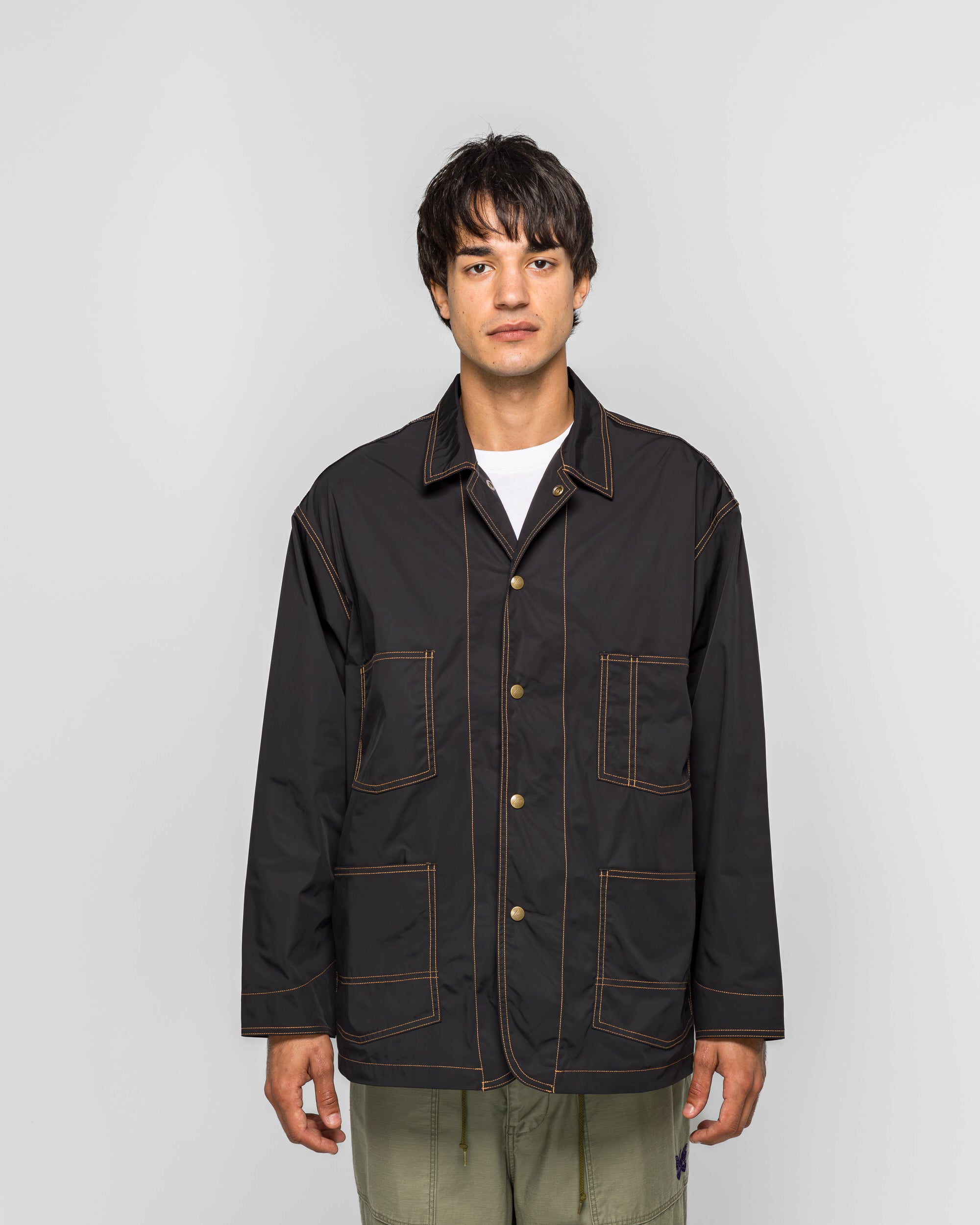 Needles - Coverall Memory Poly Taffeta - Black | UP THERE