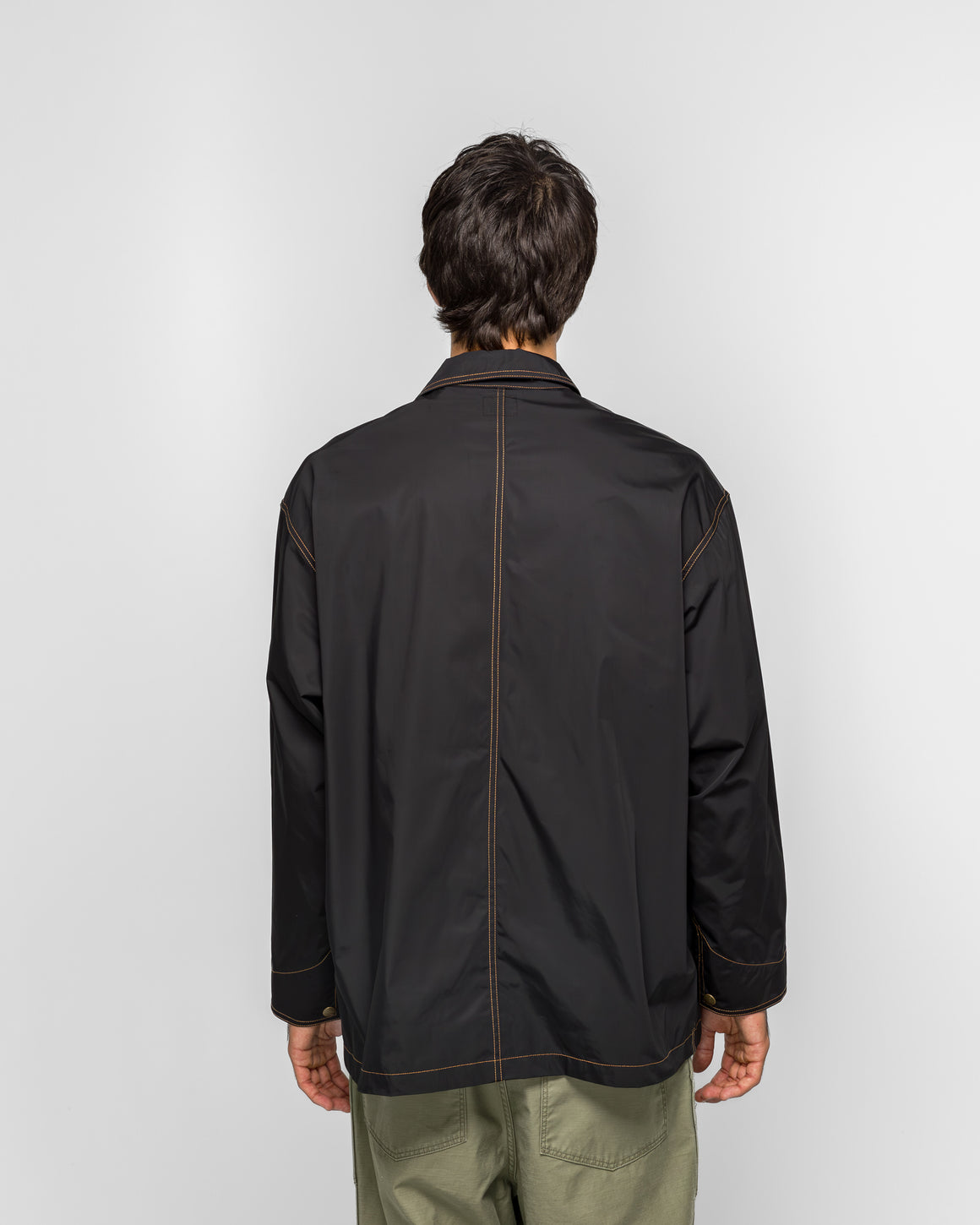Needles - Coverall Memory Poly Taffeta - Black | UP THERE