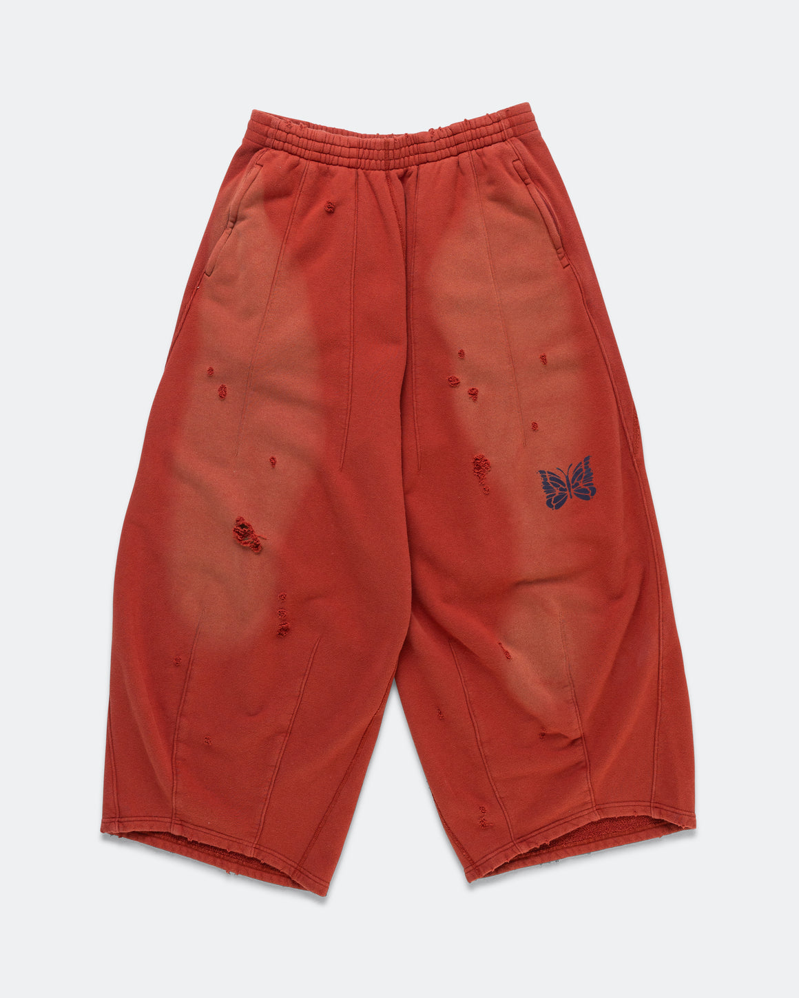 Needles - Deconstructed H.D. Sweat Pant - Rust - UP THERE