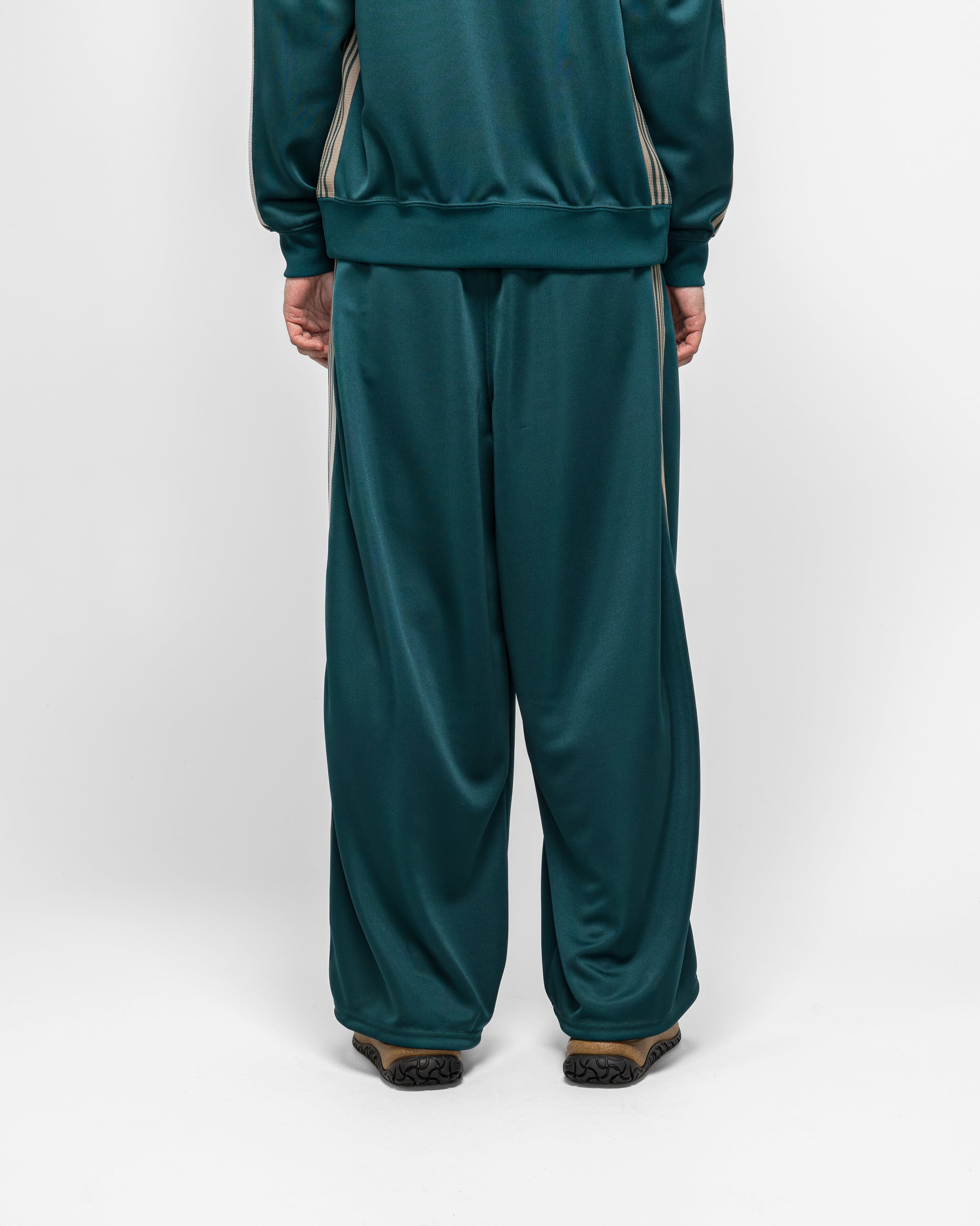 Needles - H.D. Track Pant - Green Poly Smooth | UP THERE