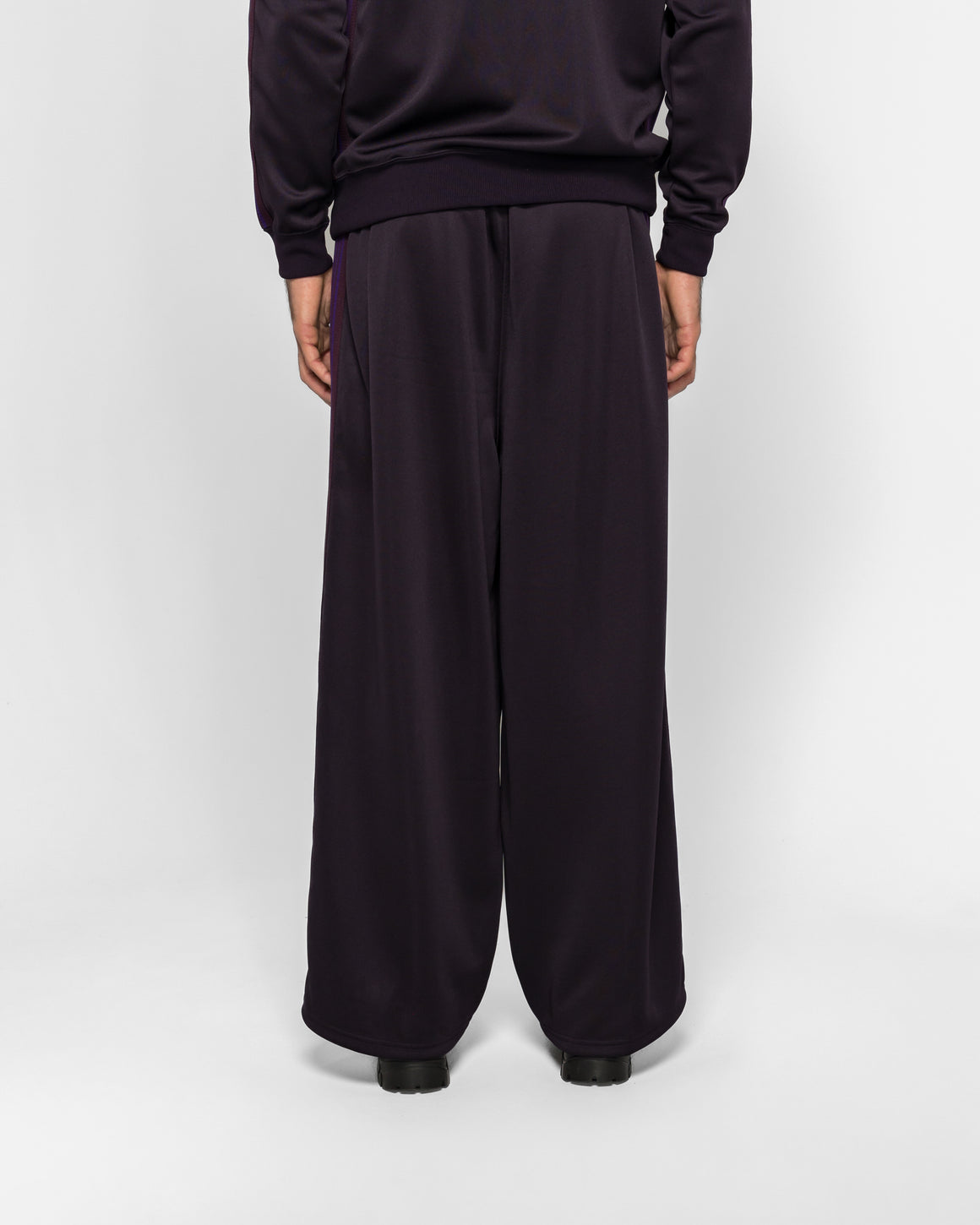 Needles - H.D. Track Pant - Purple Poly Smooth - UP THERE