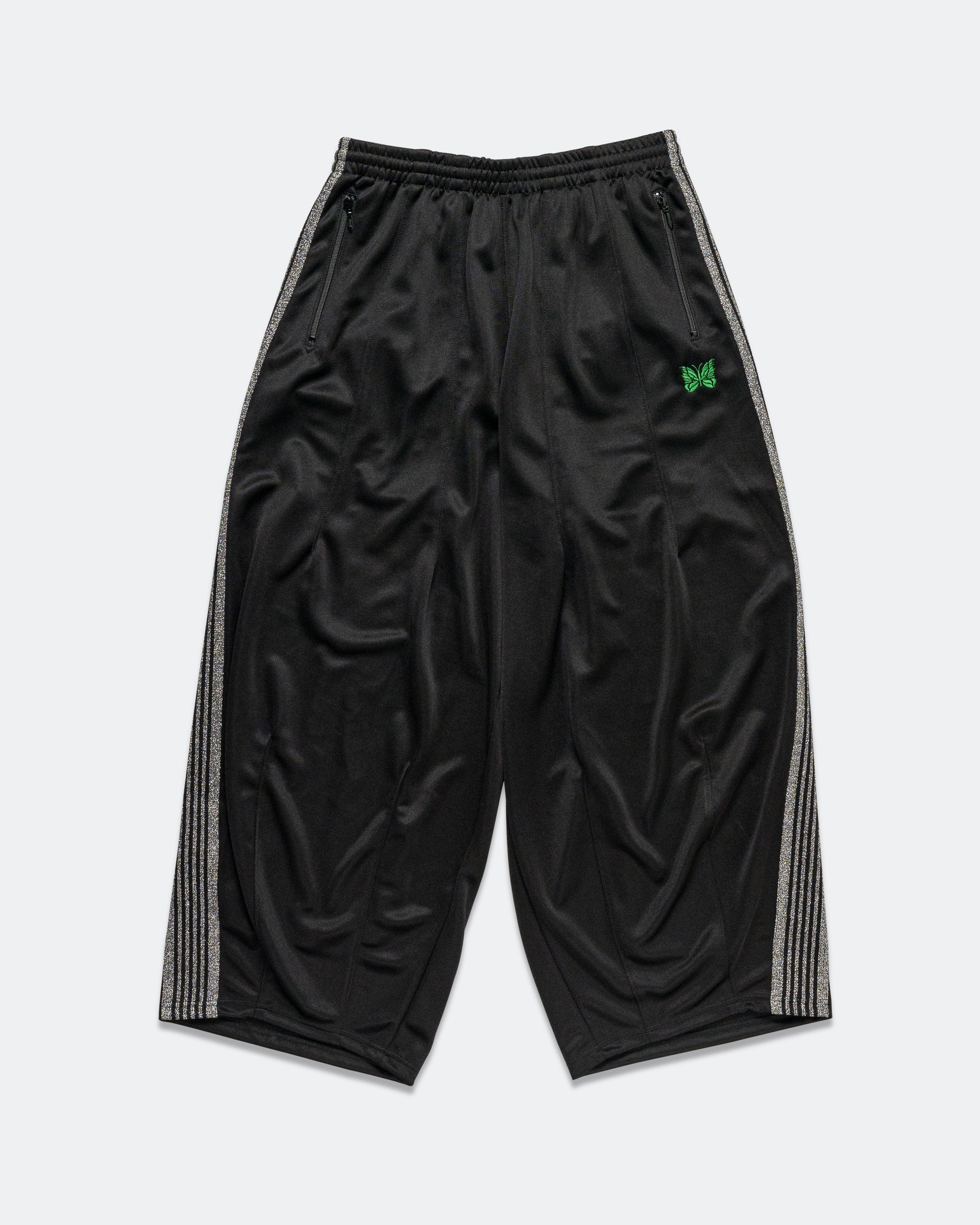 Needles H.D. Track Pant x UP THERE - Black/Silver