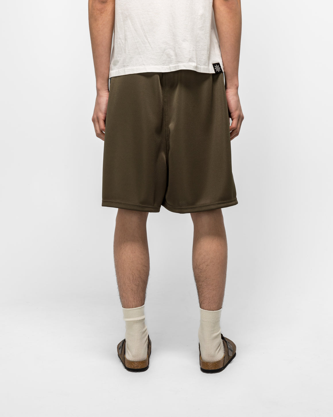 Needles - H.D. Track Short x UP THERE - Olive - UP THERE