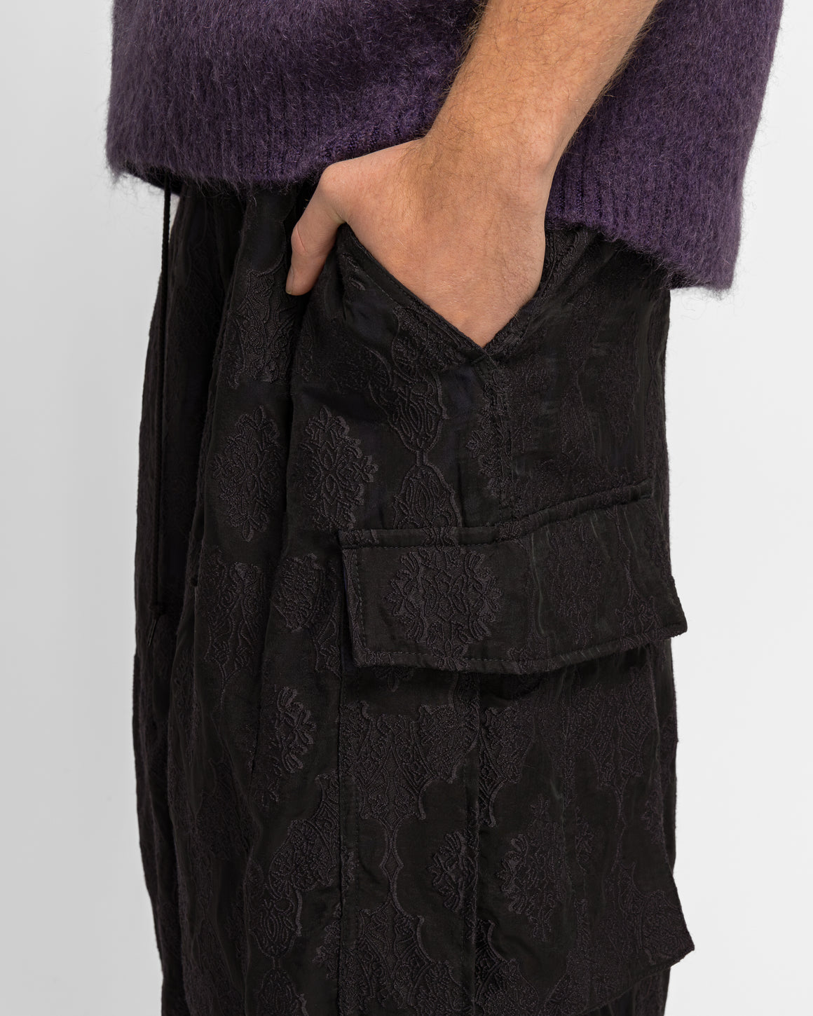 Needles - H.D. BDU Pant - Purple Victorian Sheer - UP THERE