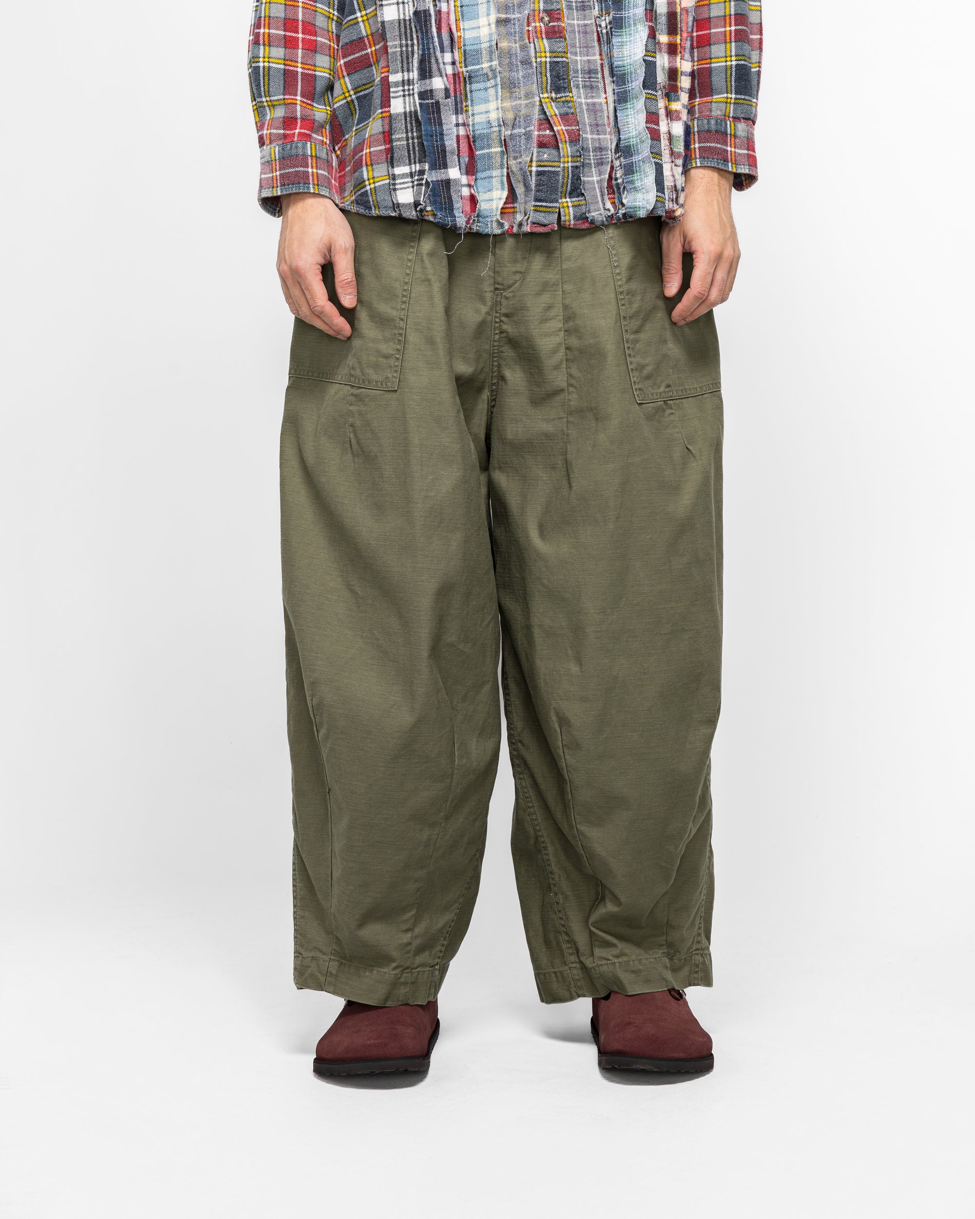 Needles - H.D. Fatigue Pant - Olive | UP THERE