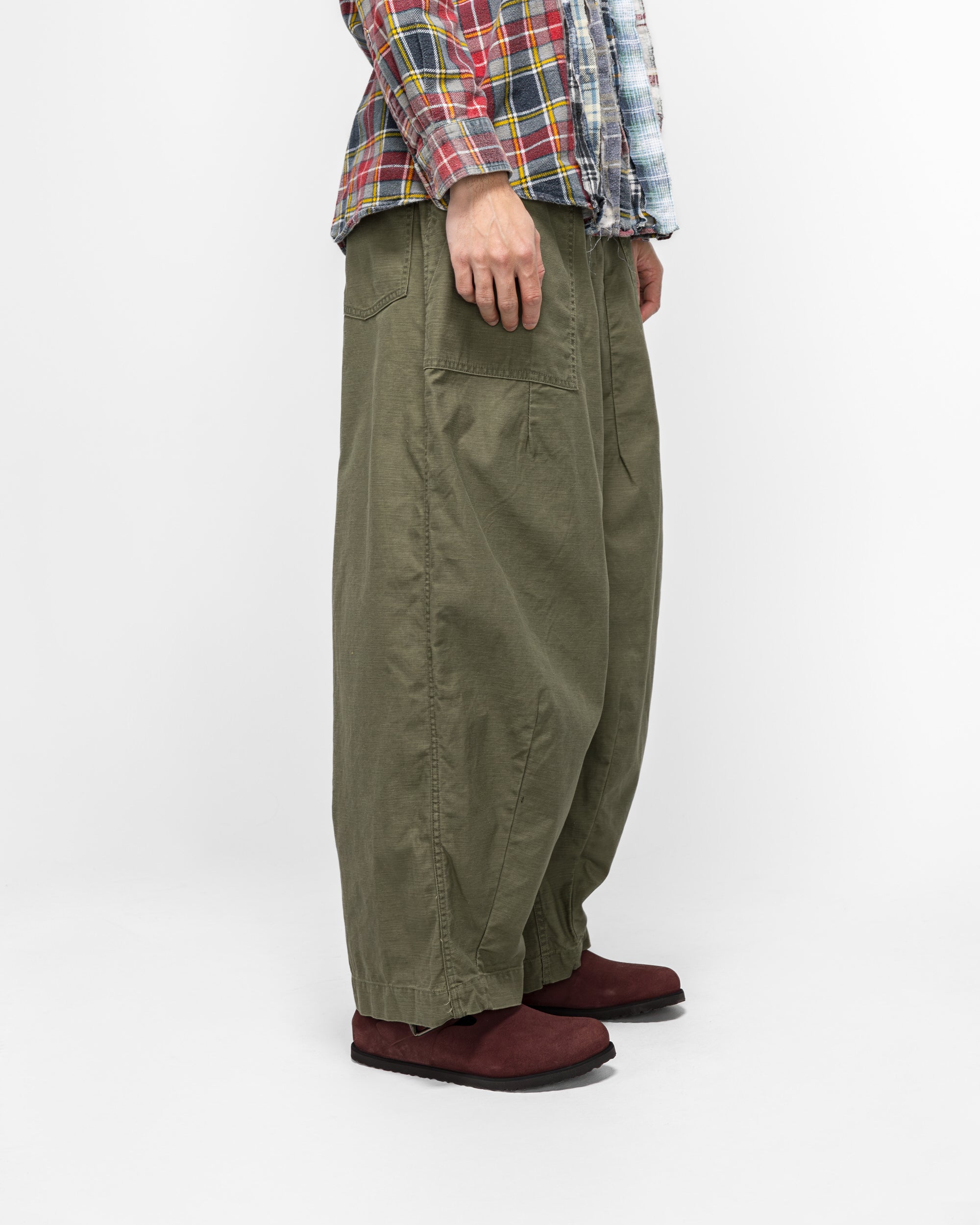 needles H.D. Pant - Fatigue サイズs Needles - H.D. Fatigue Pant - Olive | UP THERE