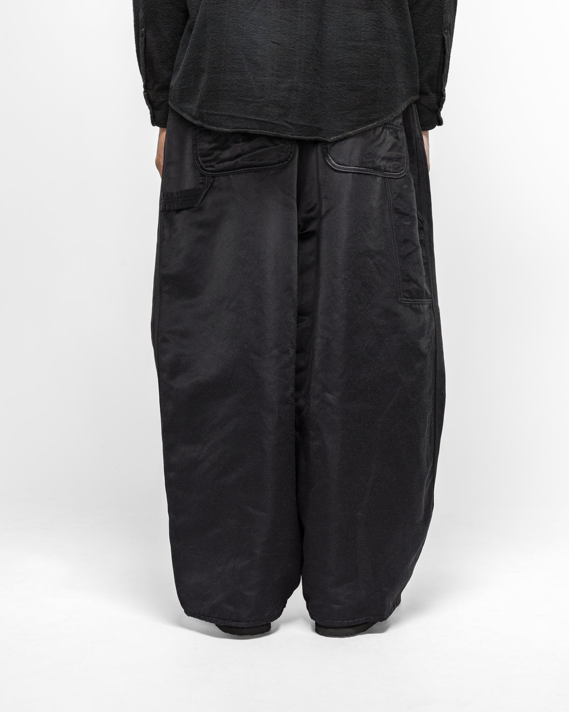 Needles - H.D. Painter Pant - Black C/N Sateen - UP THERE