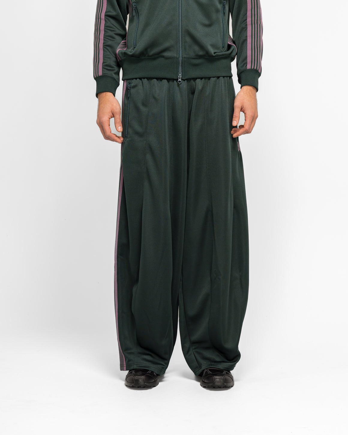 Needles　H.D. Track Pant - Poly Smooth Needles H.D. Track Pant - Poly Smooth - Sax #Needles