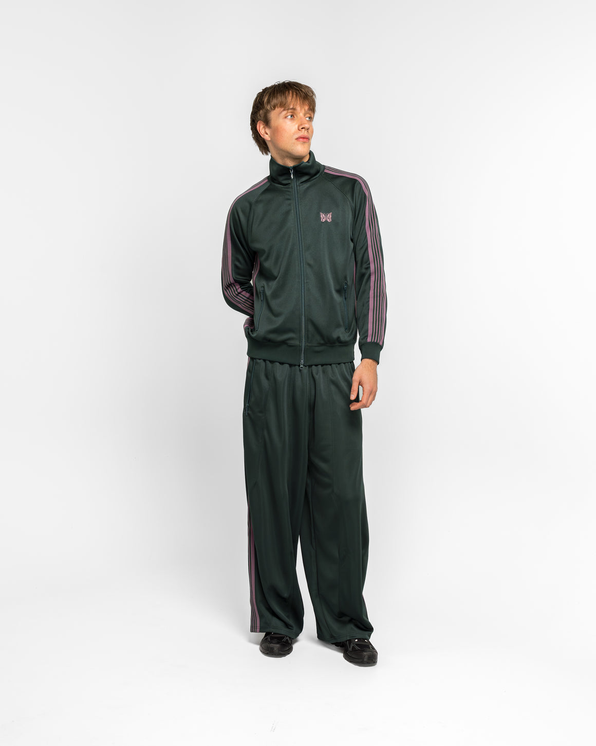needles H.D. Track Pant Poly Smooth グリーン Needles『H.D. Track Pant-Poly Smooth』(Green) – Reggieshop