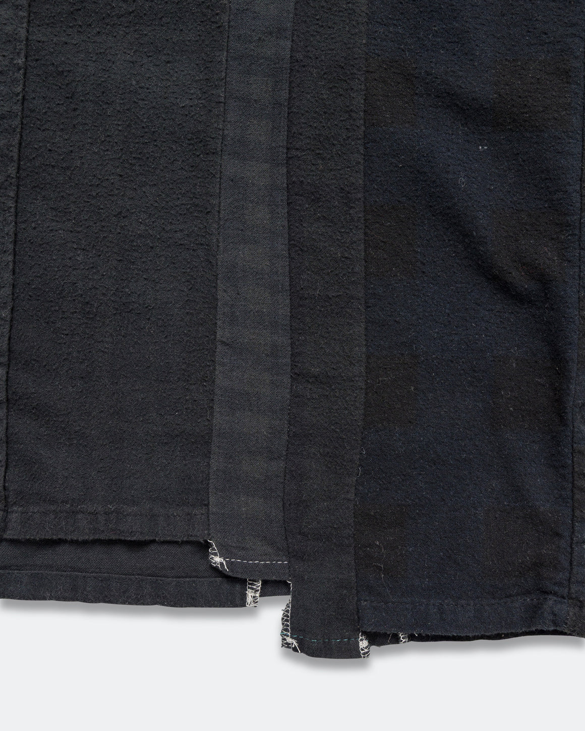 Needles - Rebuild Flannel 7 Cuts Shirt FW25 Overdye - Small #3 - UP THERE