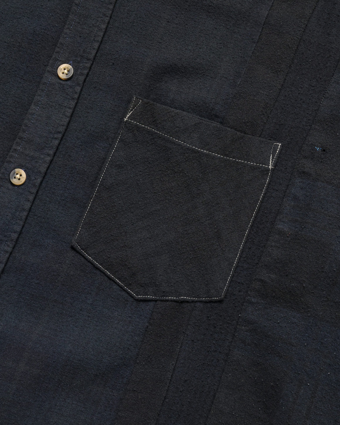 Needles - Rebuild Flannel 7 Cuts Shirt FW25 Overdye - X-Large #2 - UP THERE