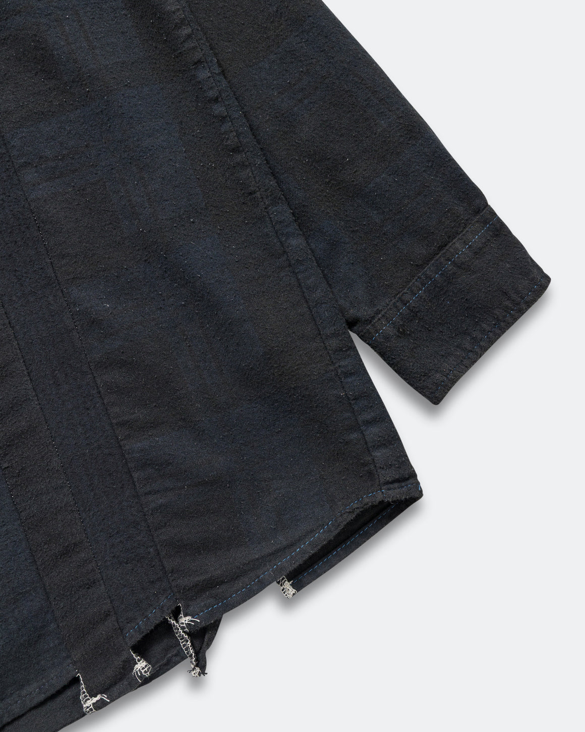 Needles - Rebuild Flannel 7 Cuts Shirt FW25 Overdye - X-Large #2 - UP THERE