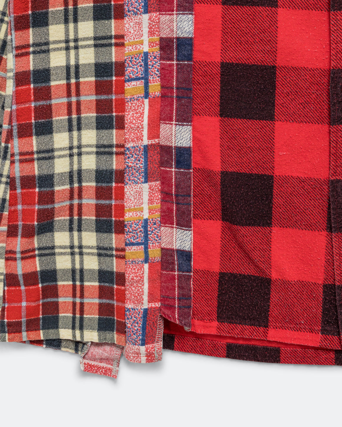 Needles - Rebuild Flannel 7 Cuts Shirt SS26 - Large #2 - UP THERE