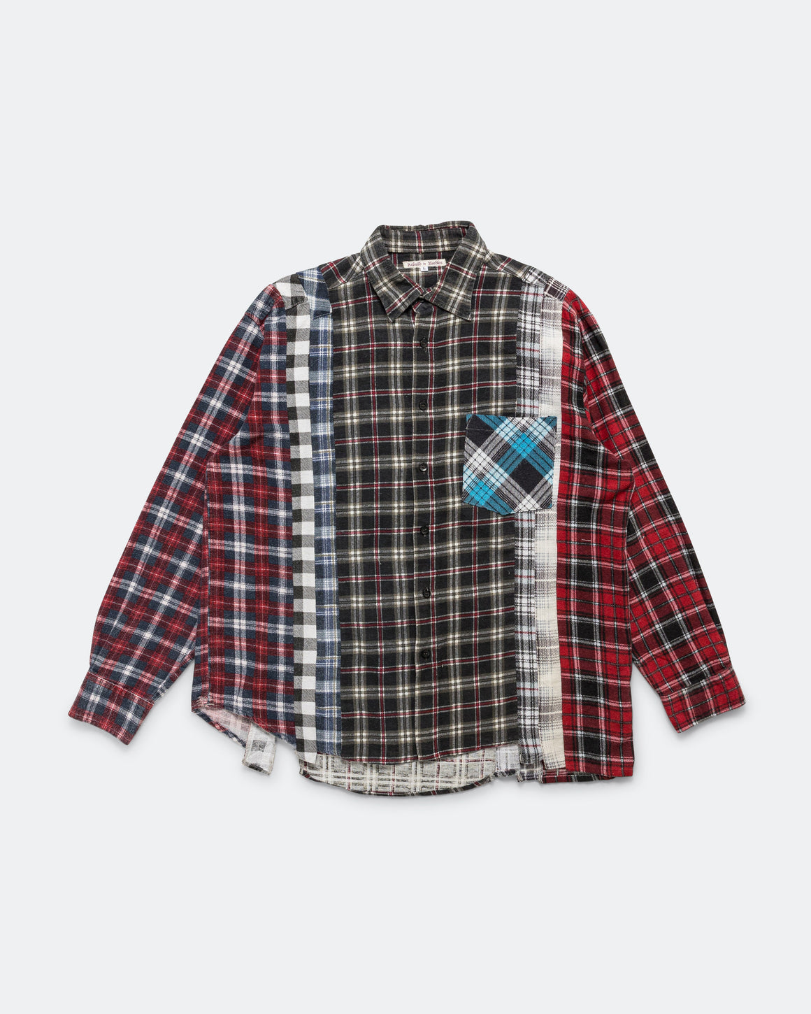 Needles - Rebuild Flannel 7 Cuts Shirt SS26 - Large #3 - UP THERE