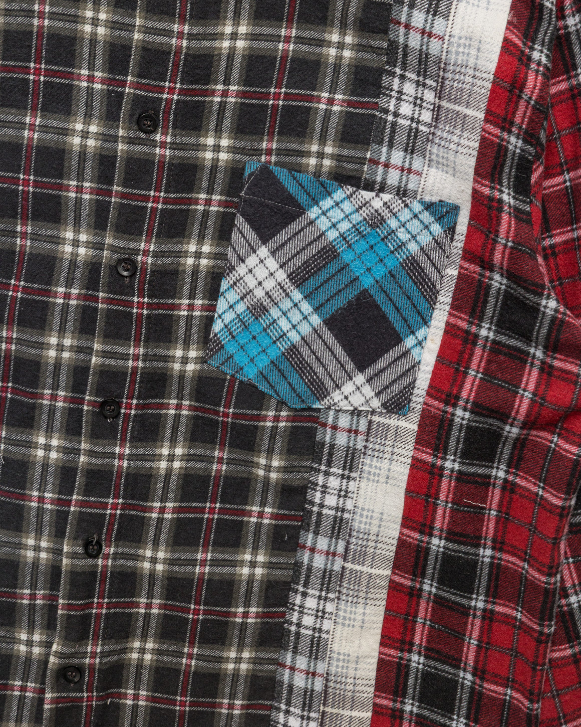 Needles - Rebuild Flannel 7 Cuts Shirt SS26 - Large #3 - UP THERE