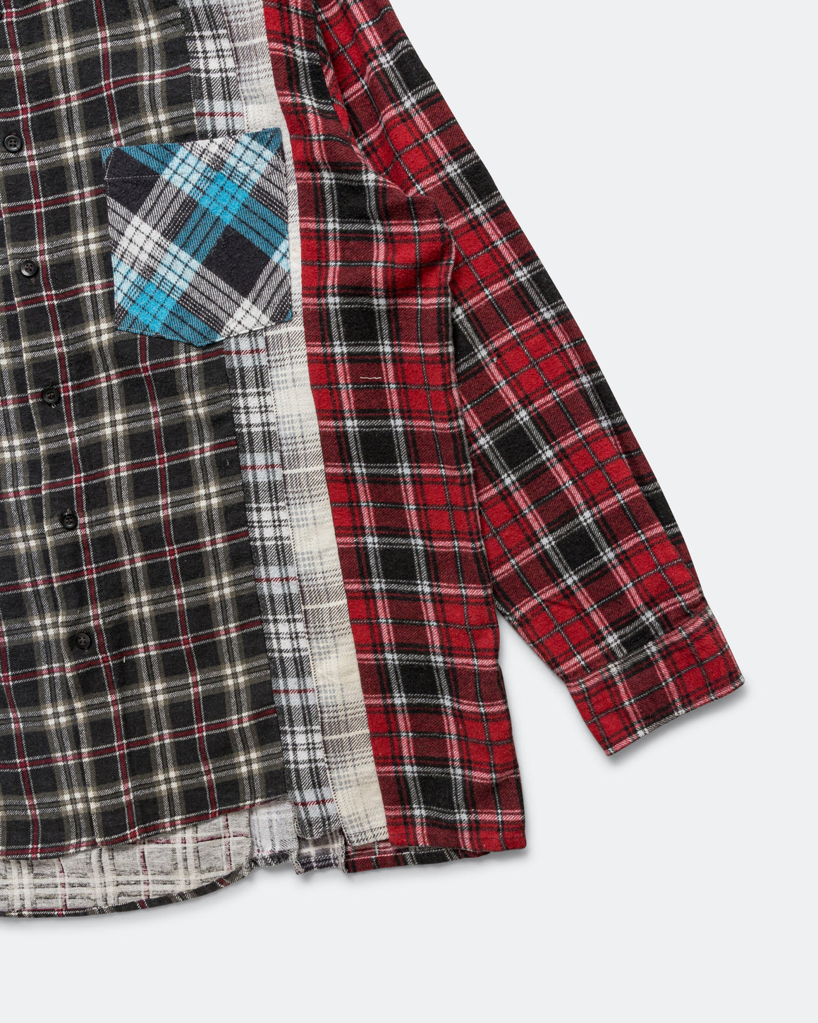 Needles - Rebuild Flannel 7 Cuts Shirt SS26 - Large #3 - UP THERE