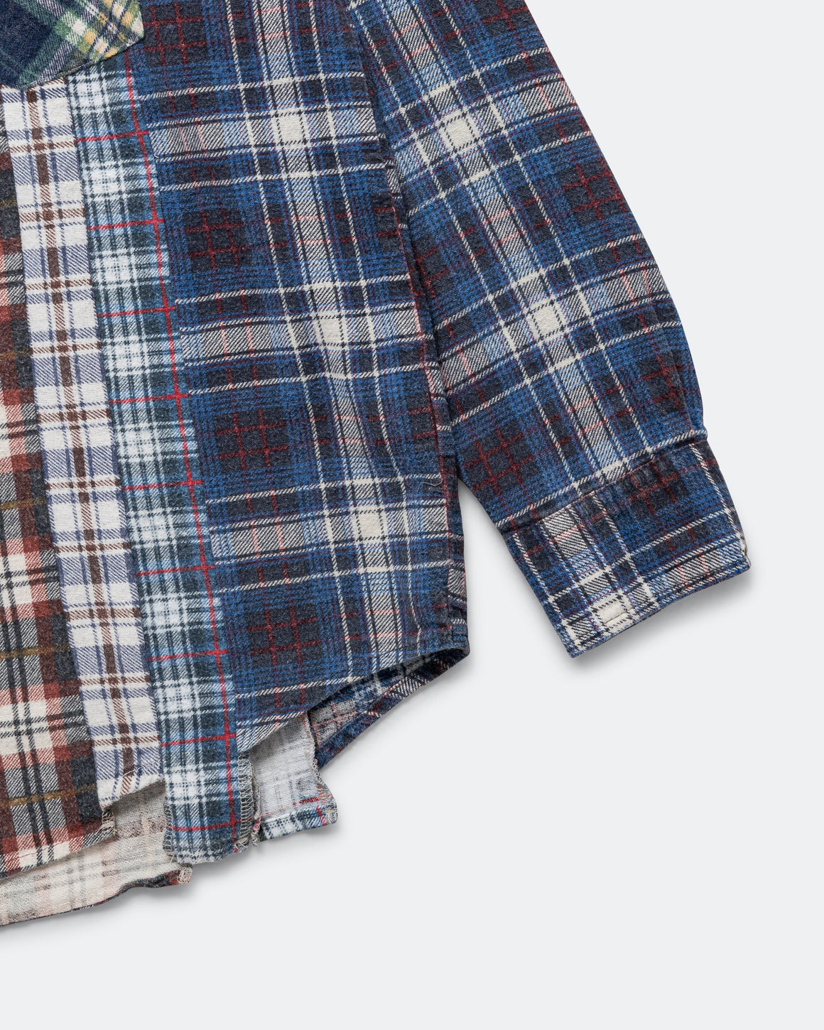 Needles - Rebuild Flannel 7 Cuts Shirt SS26 - Small #1 - UP THERE