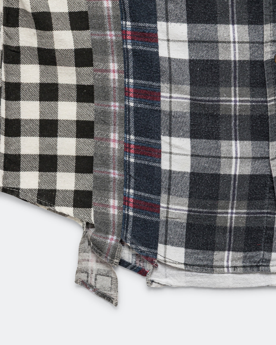 Needles - Rebuild Flannel 7 Cuts Shirt SS26 - Small #3 - UP THERE