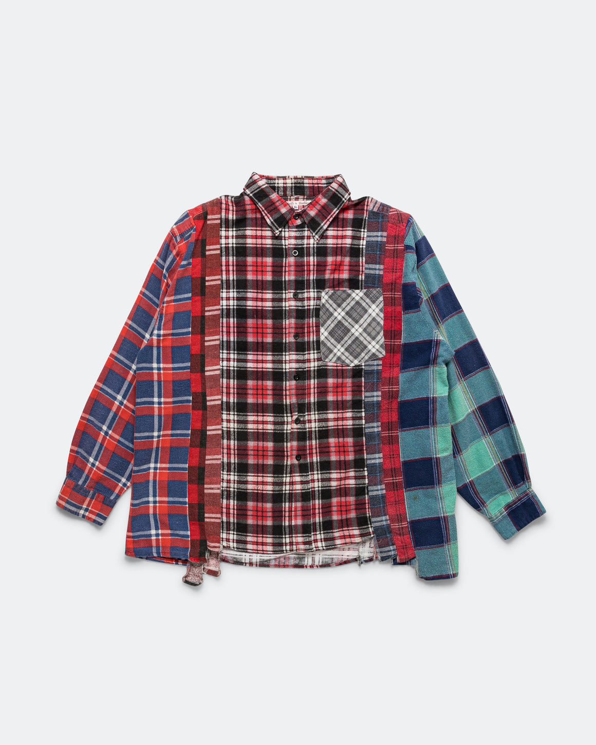 Needles - Rebuild Flannel 7 Cuts Shirt SS26 - X-Large #3 - UP THERE