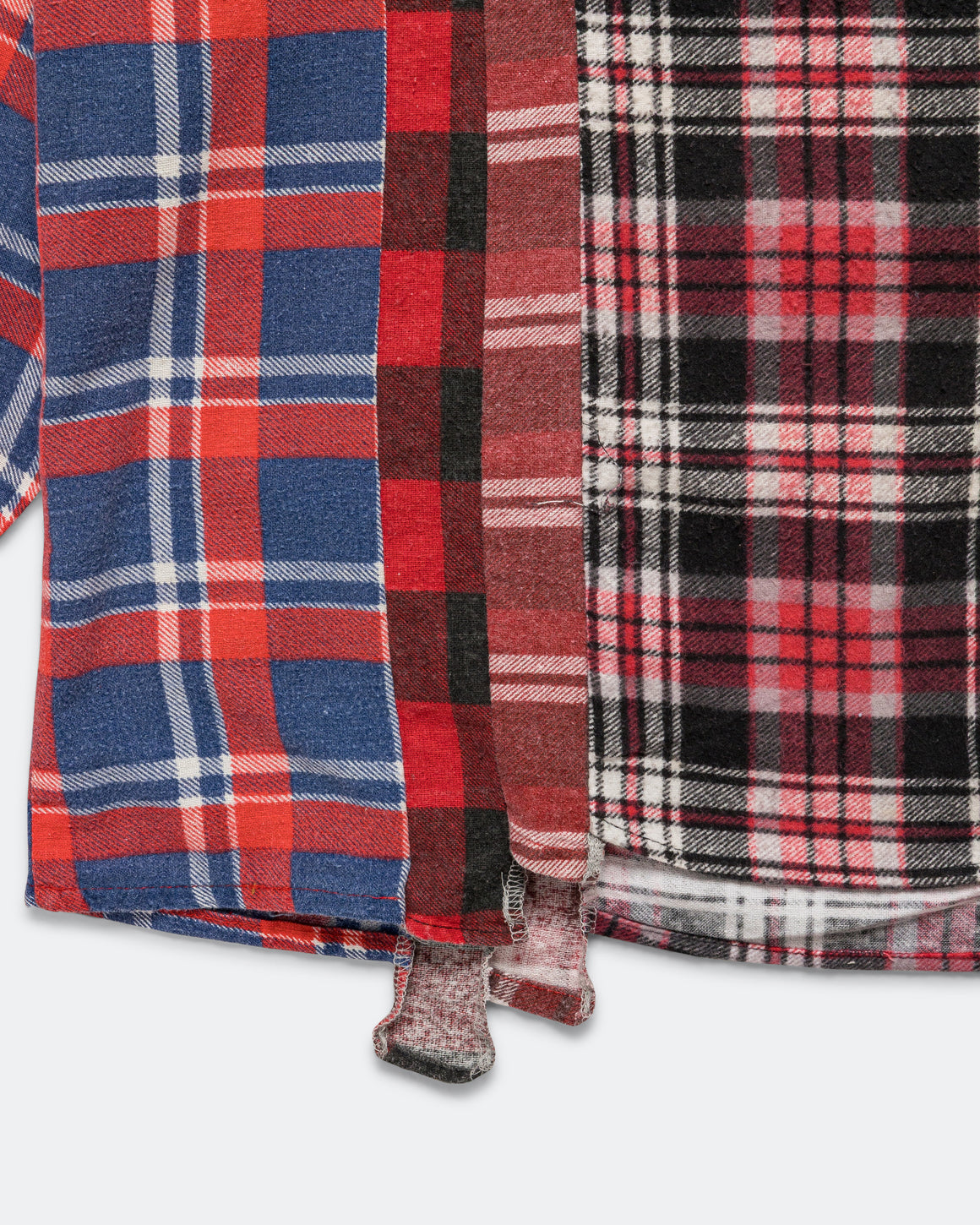 Needles - Rebuild Flannel 7 Cuts Shirt SS26 - X-Large #3 - UP THERE