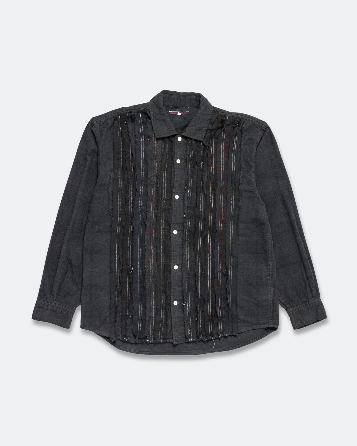 Needles - Rebuild Flannel Ribbon Shirt FW25 Overdye - Medium #2 - UP THERE