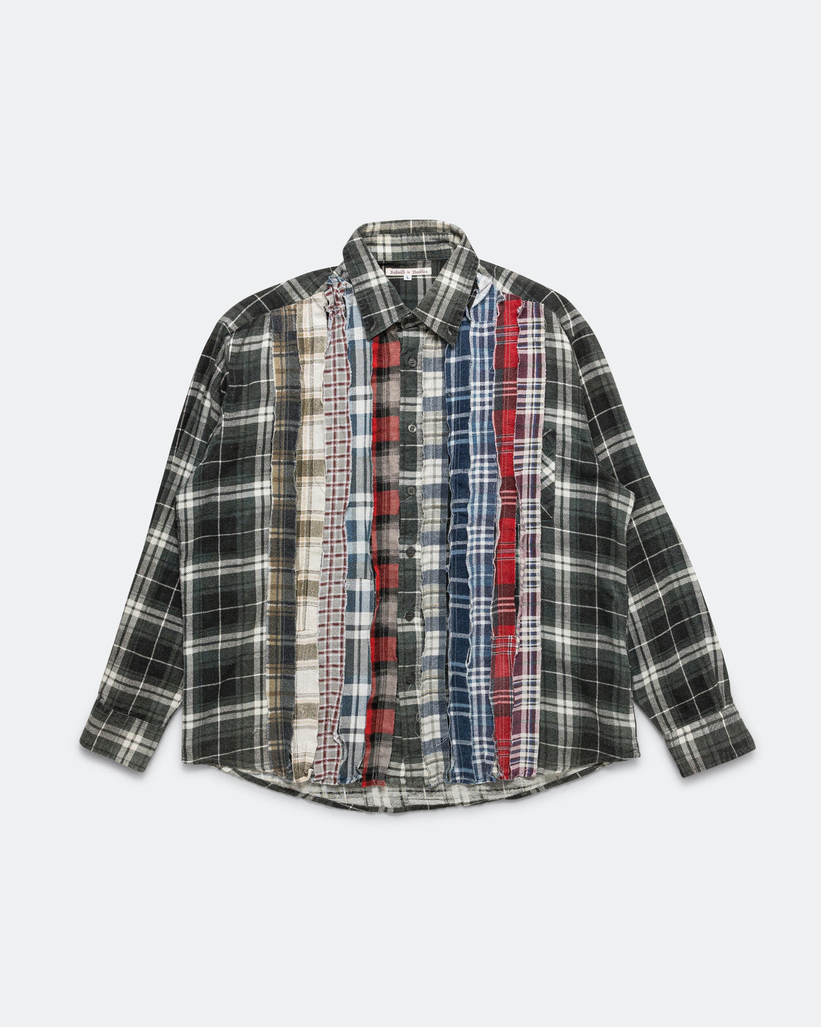 Needles - Rebuild Flannel Ribbon Shirt SS26 - Large #2 - UP THERE