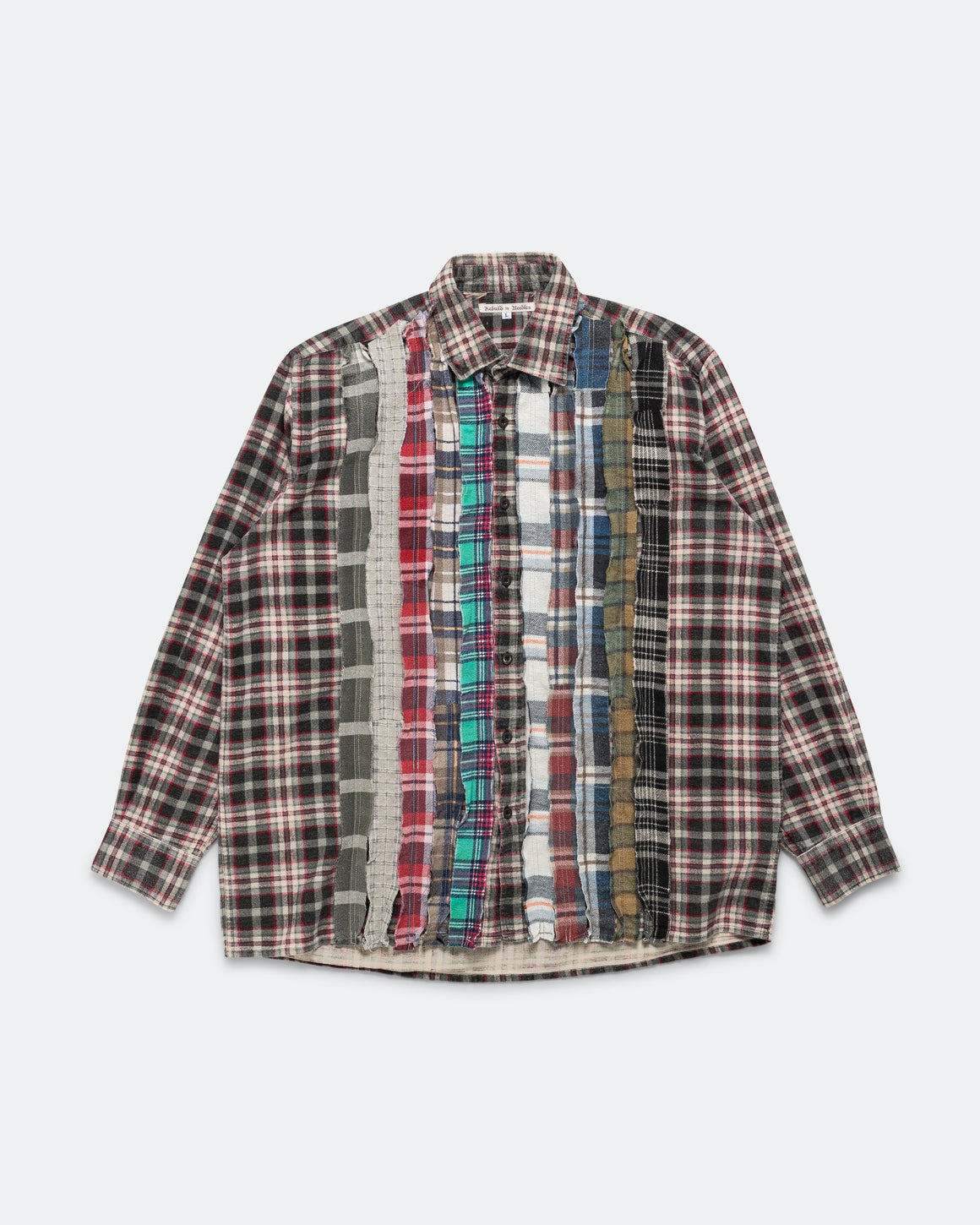 Needles - Rebuild Flannel Ribbon Shirt SS26 - Large #3 - UP THERE