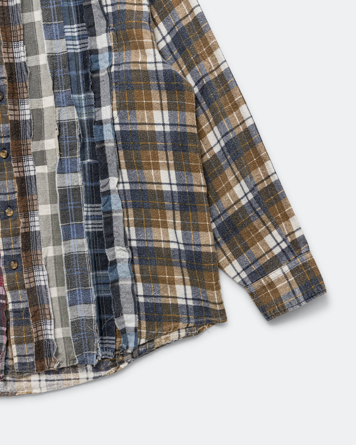 Needles - Rebuild Flannel Ribbon Shirt SS26 - Large #4 - UP THERE