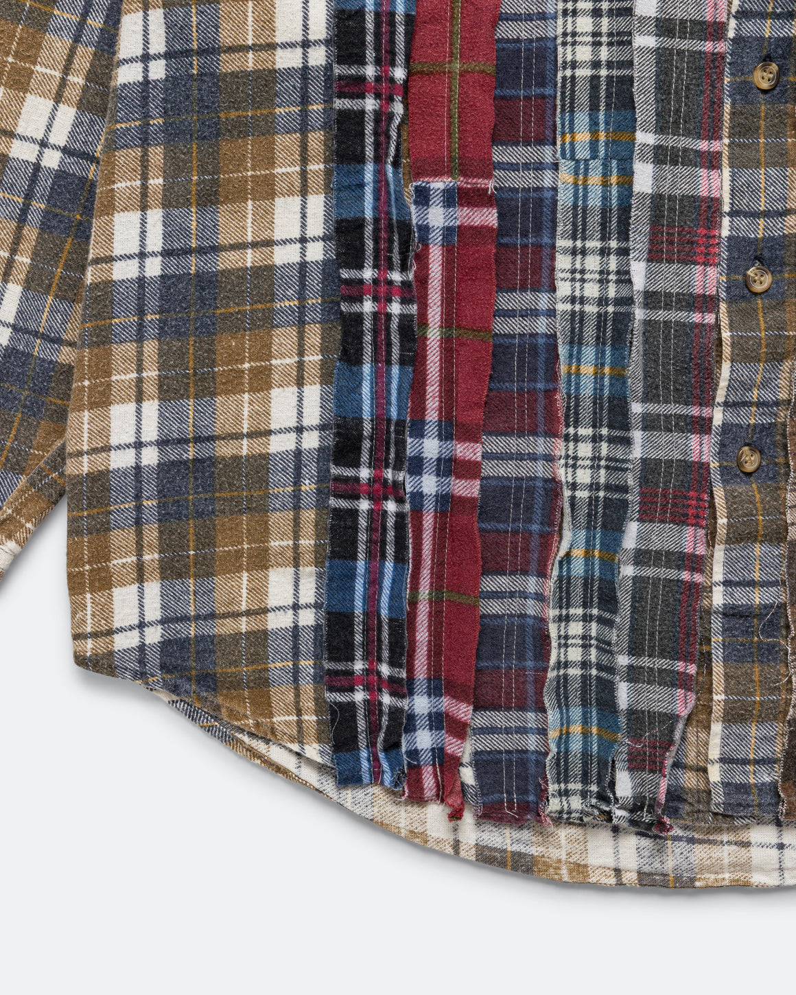 Needles - Rebuild Flannel Ribbon Shirt SS26 - Large #4 - UP THERE