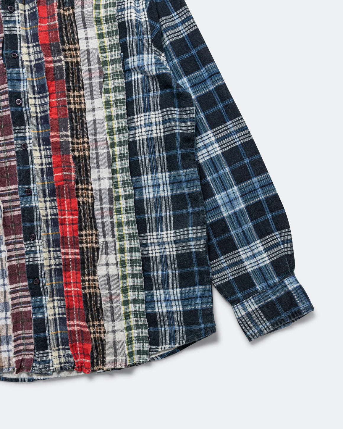 Needles - Rebuild Flannel Ribbon Shirt SS26 - Large #5 - UP THERE