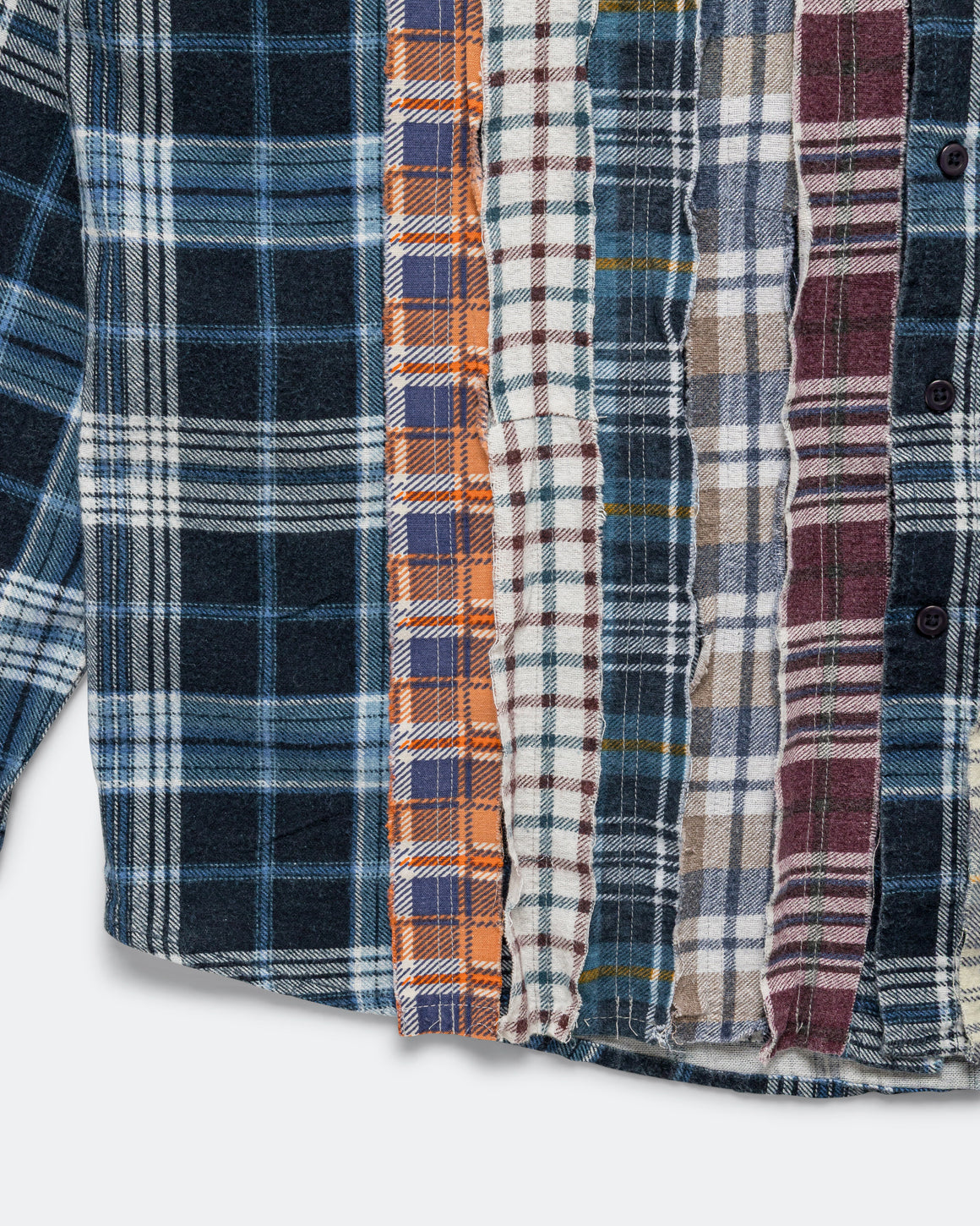 Needles - Rebuild Flannel Ribbon Shirt SS26 - Large #5 - UP THERE