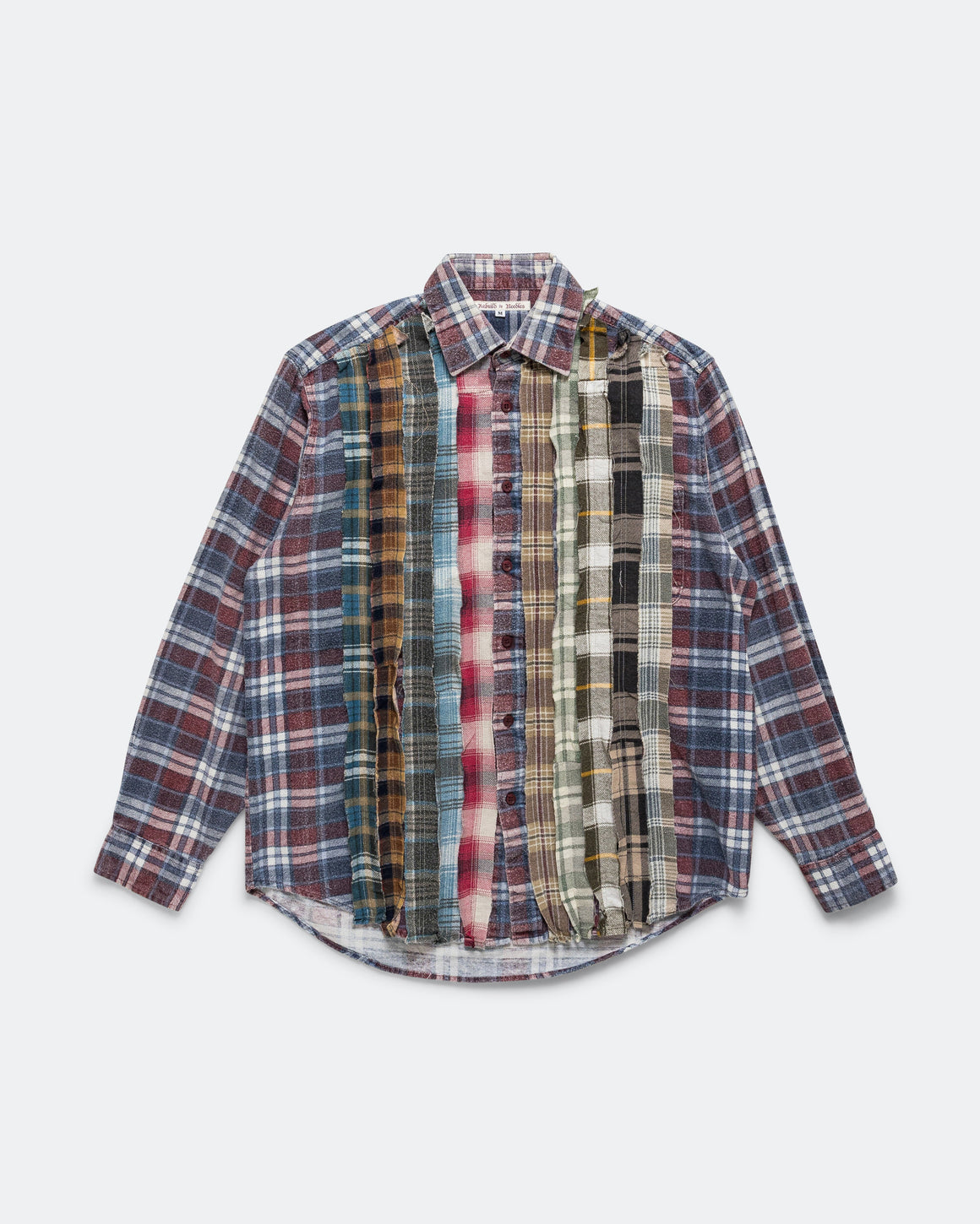 Needles - Rebuild Flannel Ribbon Shirt SS26 - Medium #5 - UP THERE