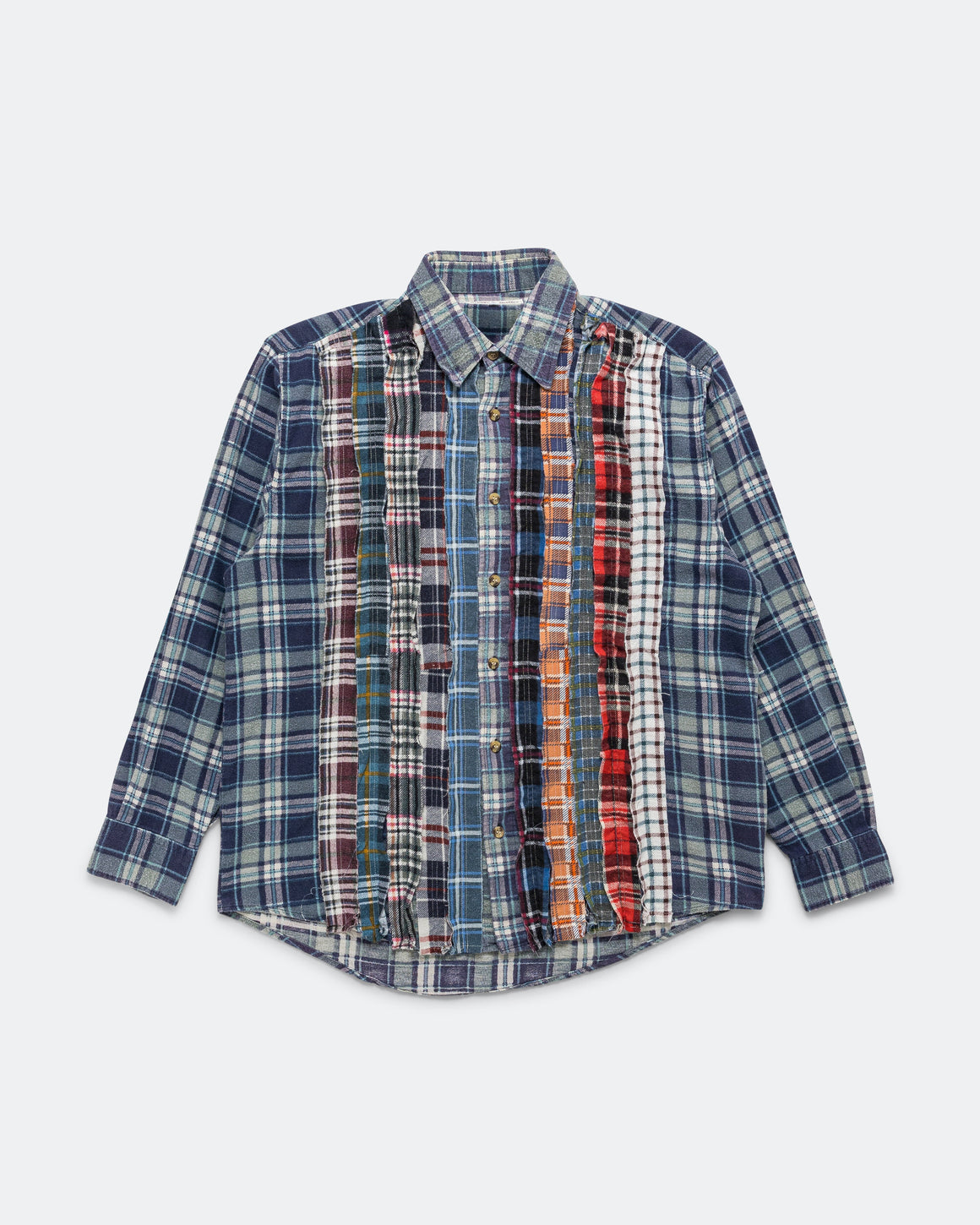 Needles - Rebuild Flannel Ribbon Shirt SS26 - Small #2 - UP THERE
