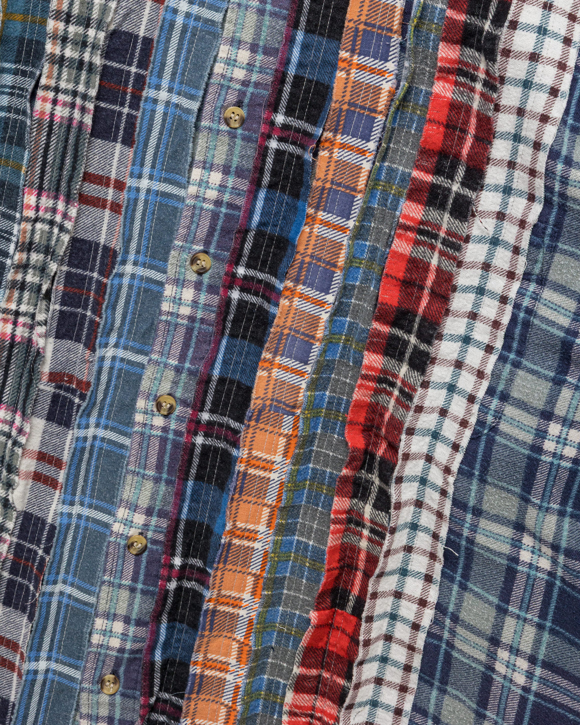 Needles - Rebuild Flannel Ribbon Shirt SS26 - Small #2 - UP THERE