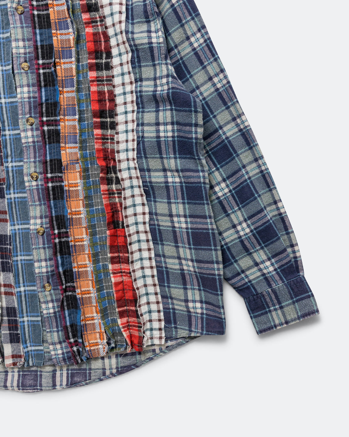 Needles - Rebuild Flannel Ribbon Shirt SS26 - Small #2 - UP THERE
