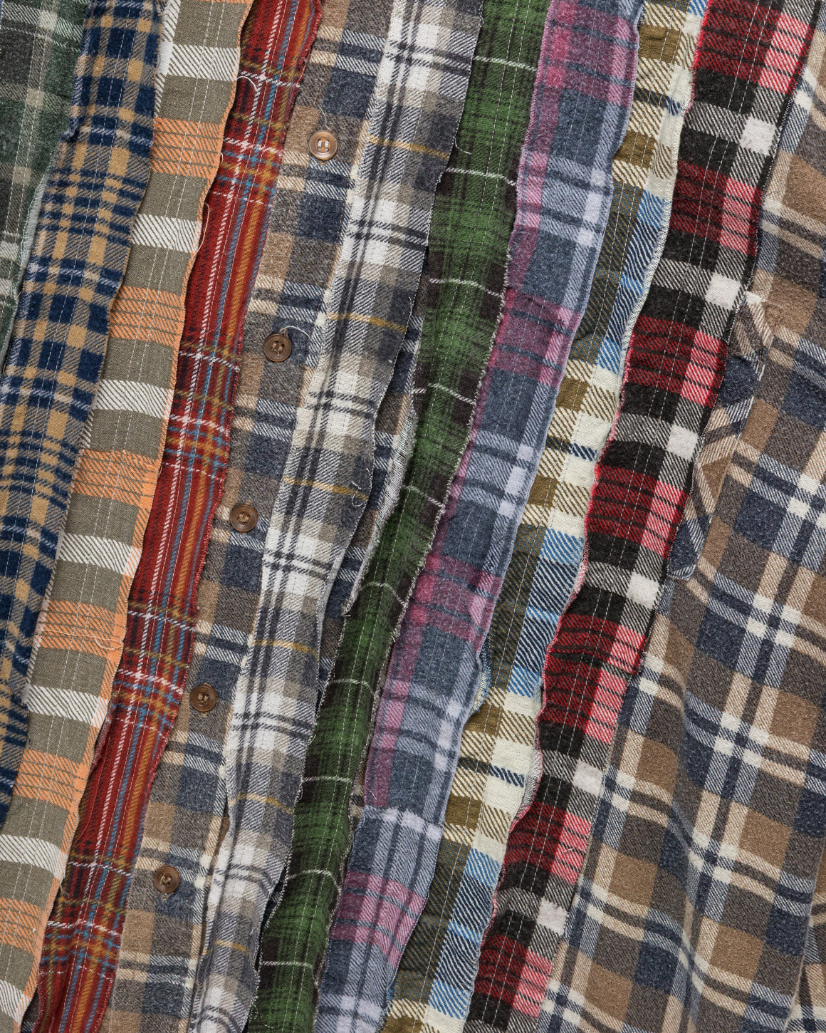 Needles - Rebuild Flannel Ribbon Shirt SS26 - Small #3 - UP THERE