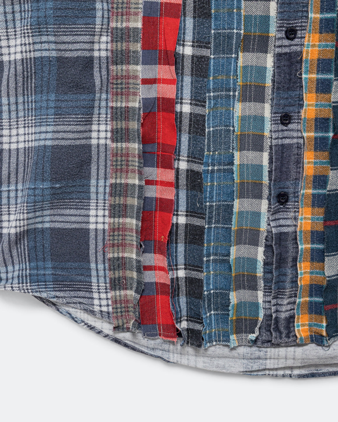 Needles - Rebuild Flannel Ribbon Shirt SS26 - X-Large #2 - UP THERE