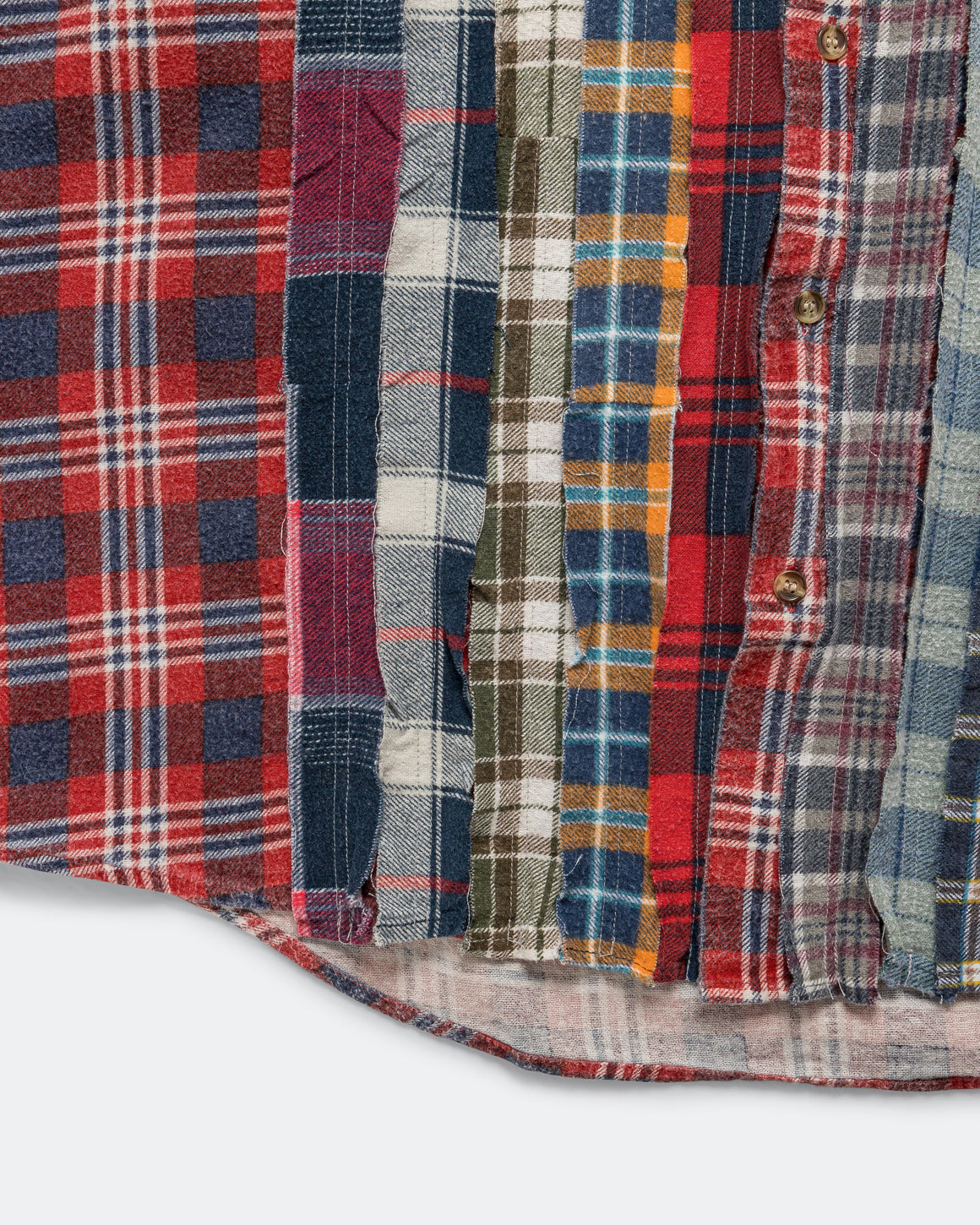 Needles - Rebuild Flannel Ribbon Shirt SS26 - X-Large #3 - UP THERE