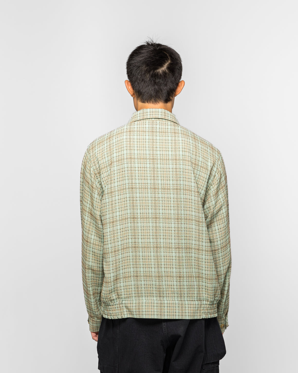 Needles - Sports Jacket - Mint Dobby Grid - UP THERE