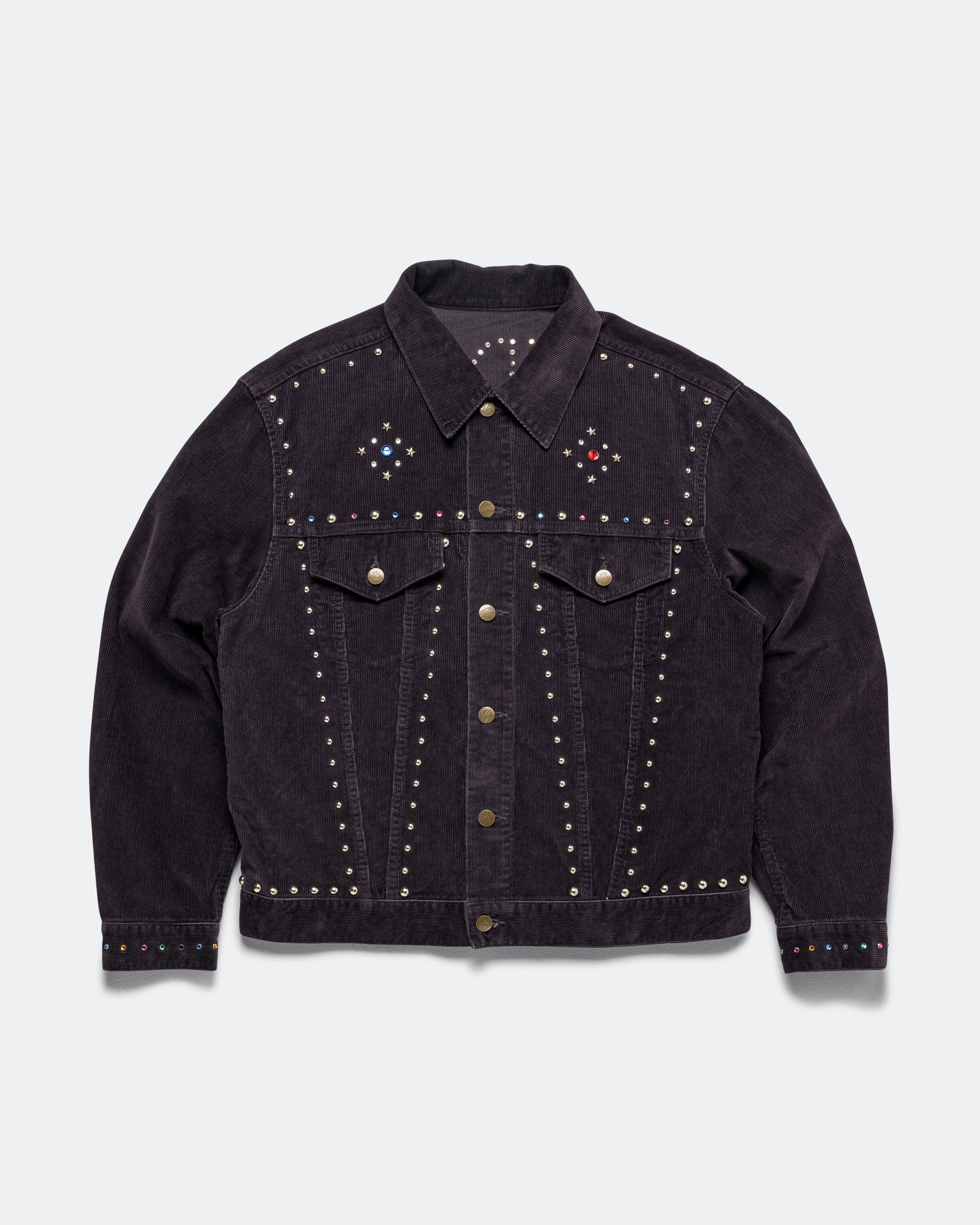 y*a様 NEEDLES STUDDED JEAN JACKET needles-studded-jean-jacket-