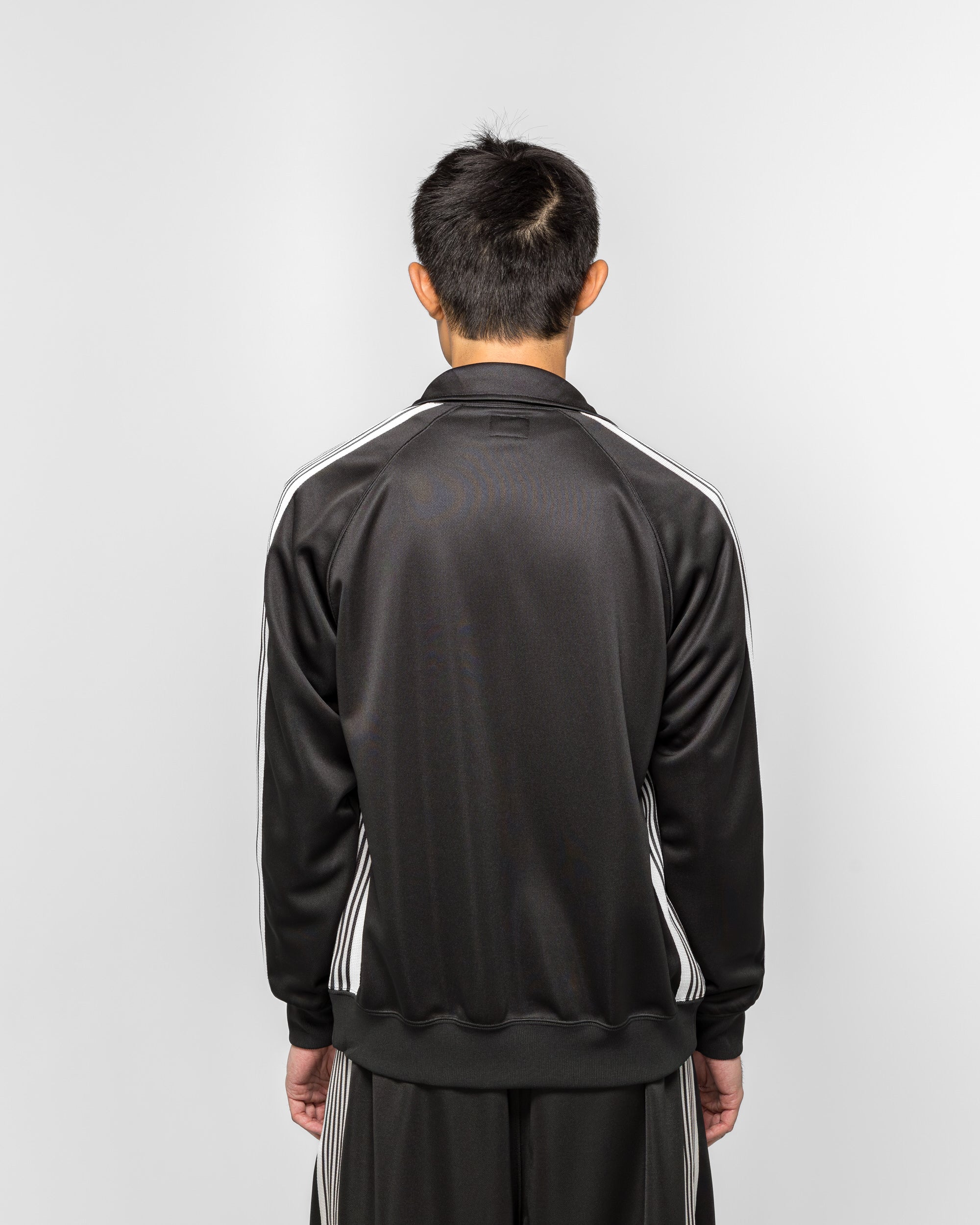 Needles - Track Jacket - Charcoal Poly Smooth | UP THERE