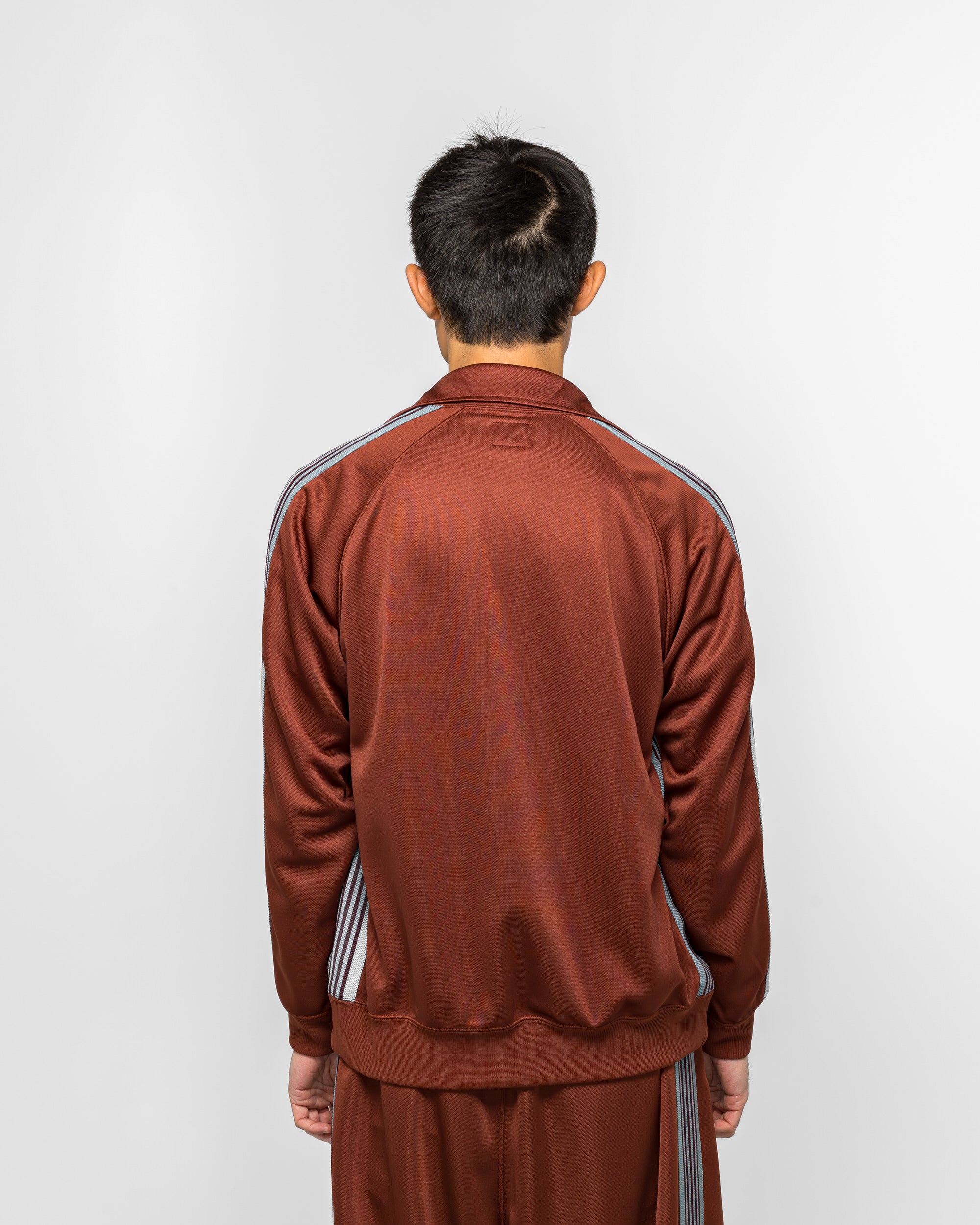 Needles - Track Jacket - Rust Poly Smooth | UP THERE