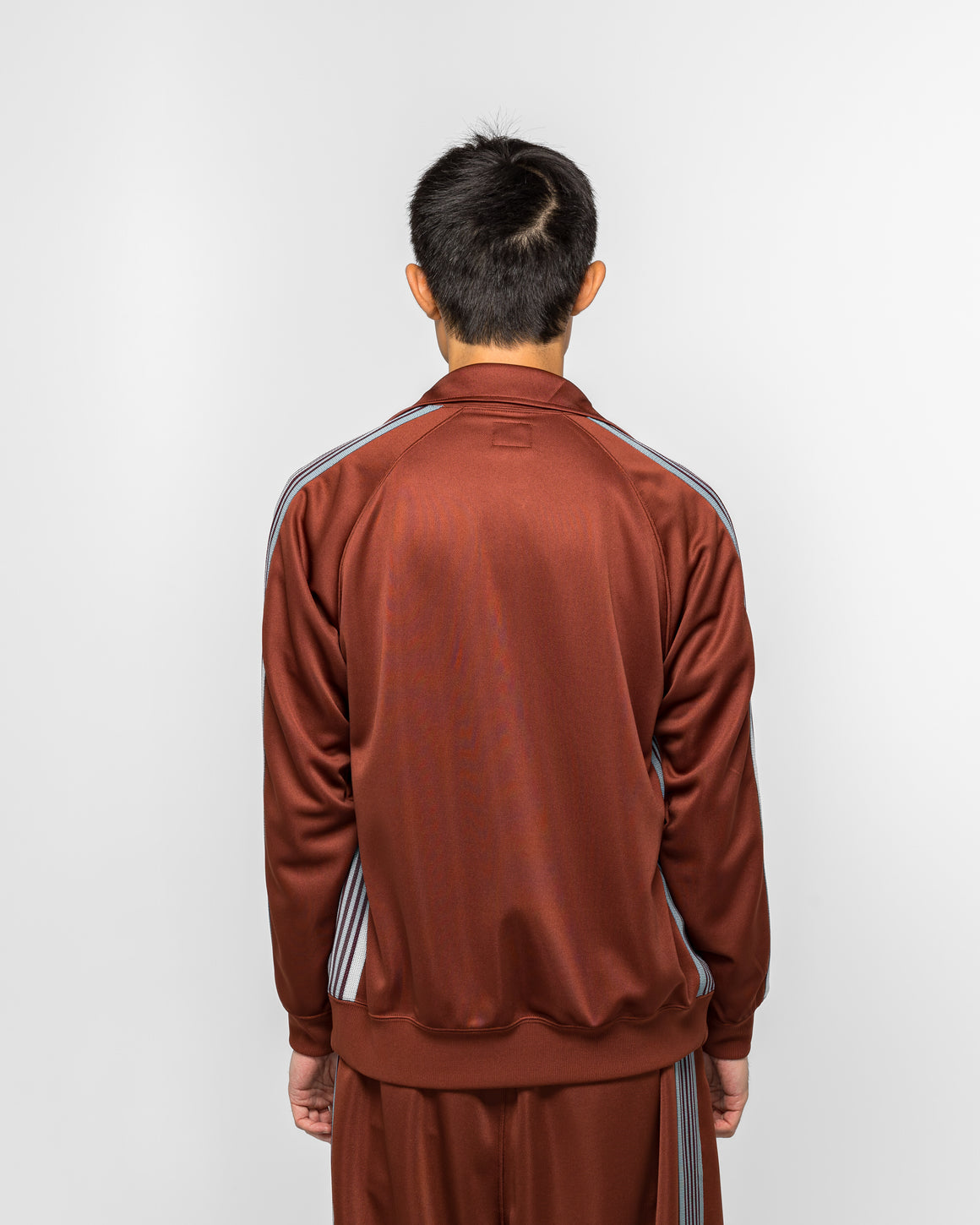Needles - Track Jacket - Rust Poly Smooth - UP THERE