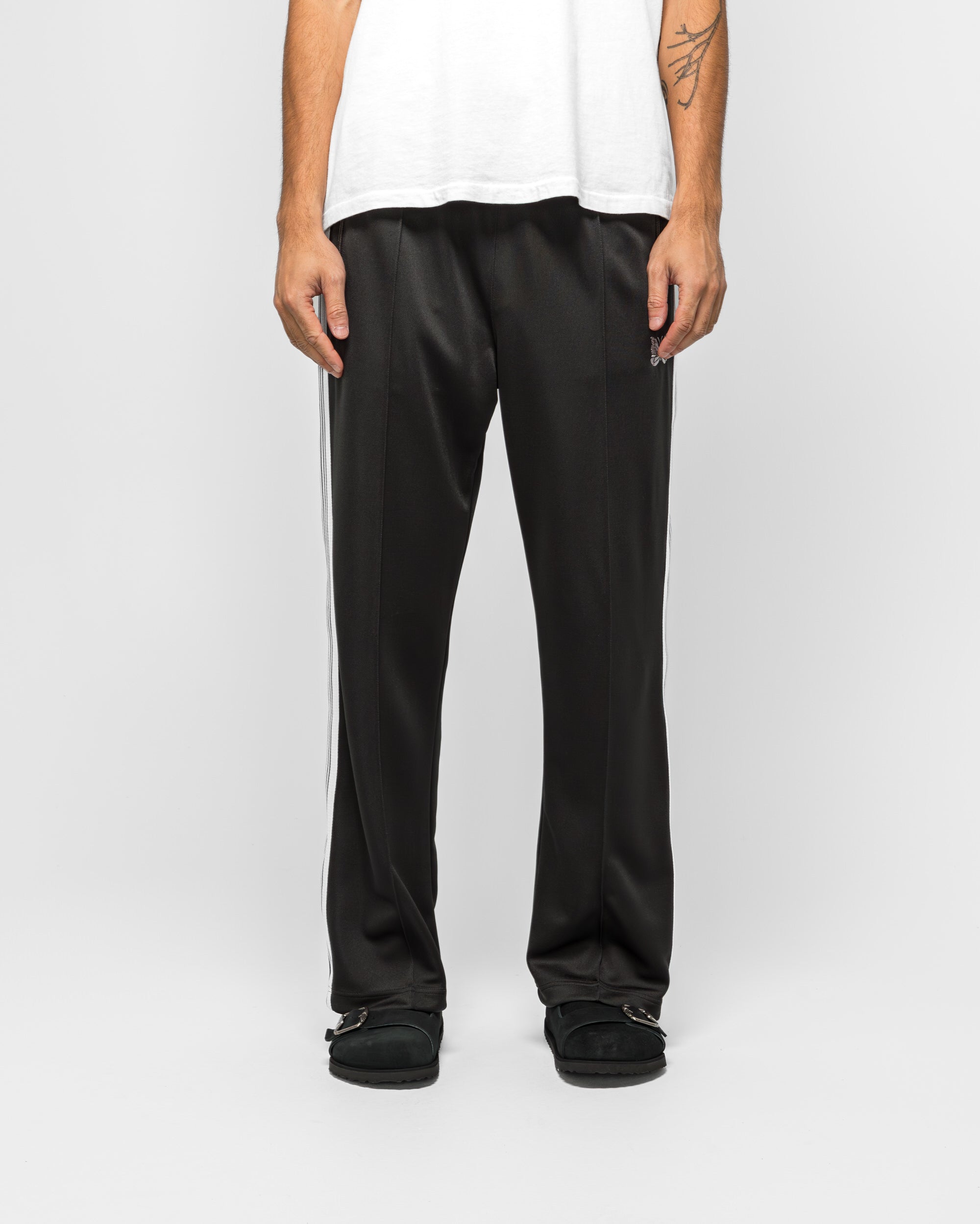 Needles - Track Pant - Charcoal Poly Smooth | UP THERE